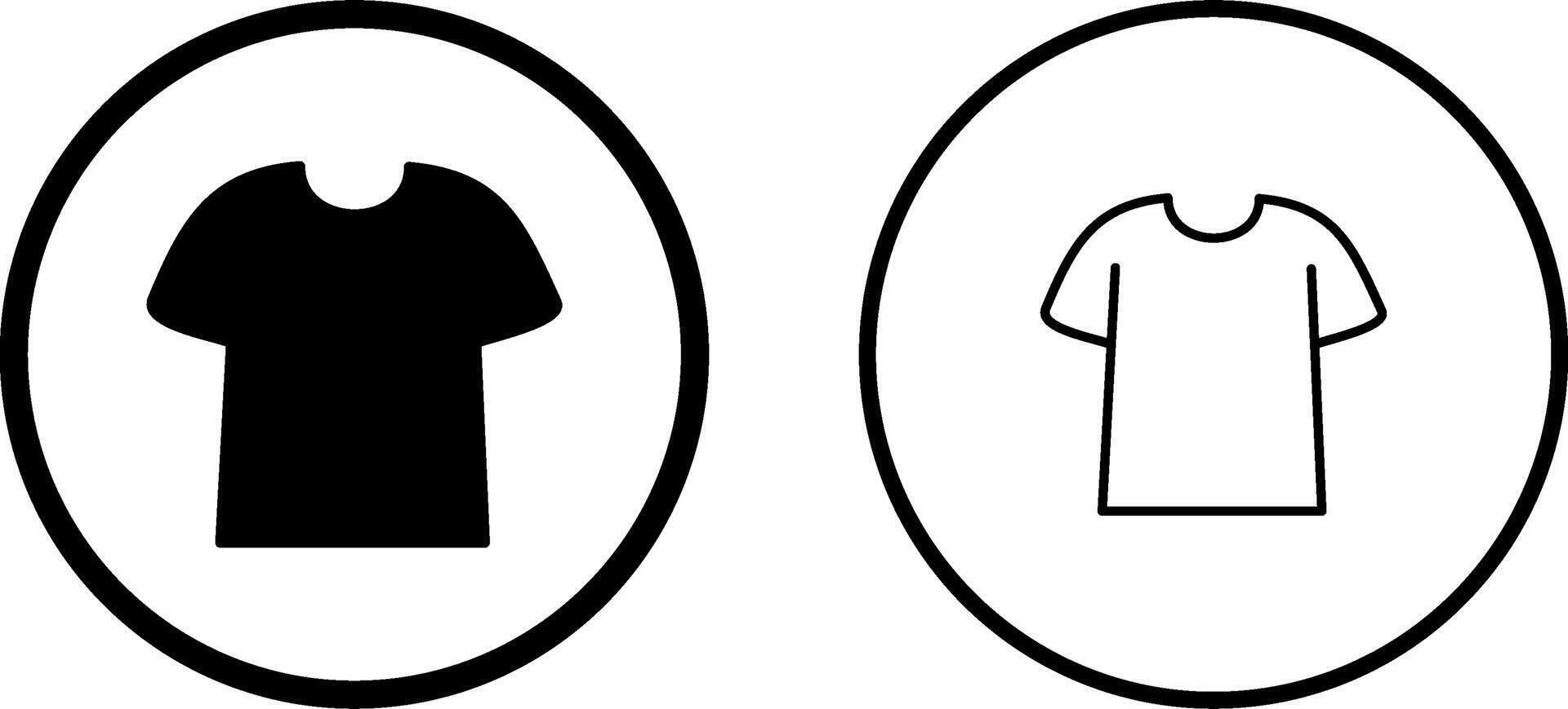 Plain T Shirt Vector Icon