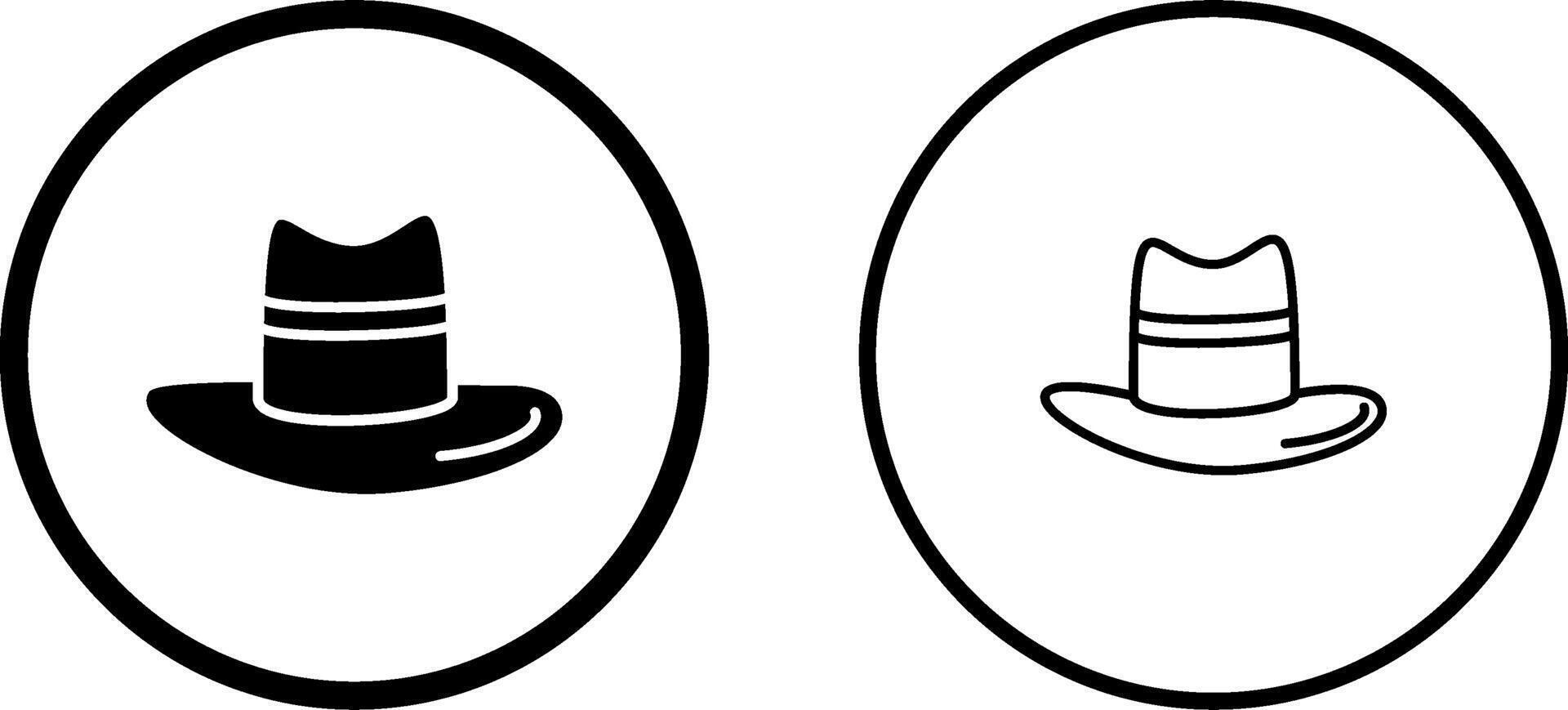 Mens Hat Vector Icon