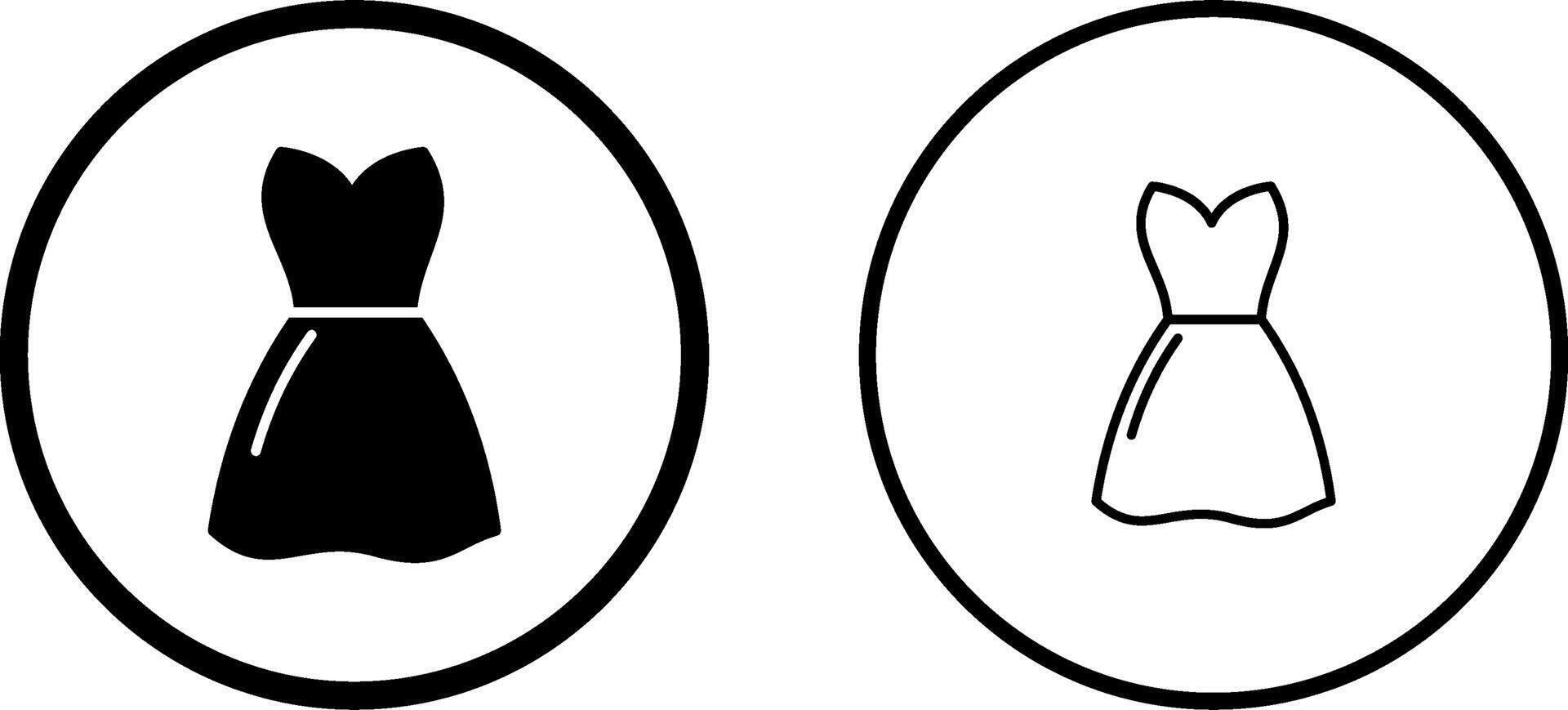 Womans Dress Vector Icon