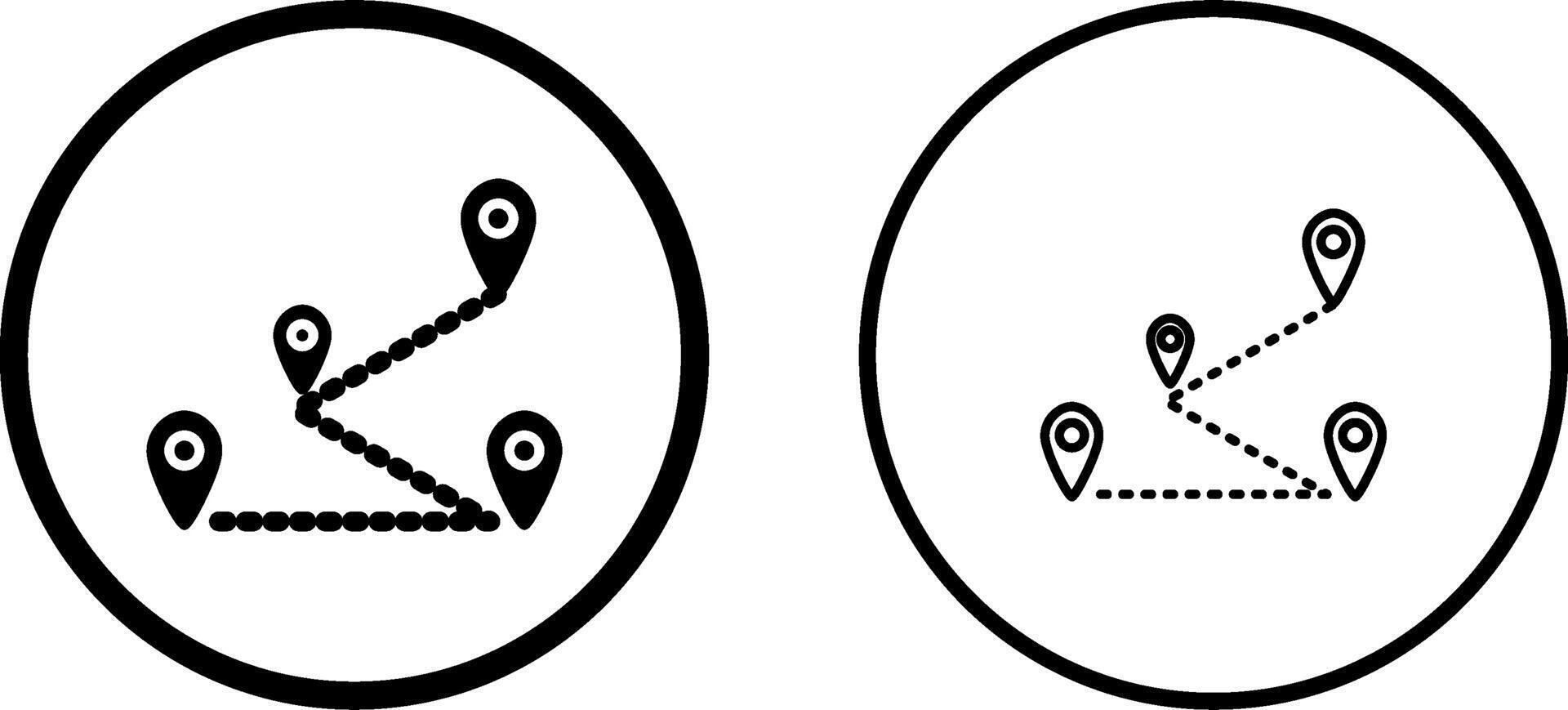 Route I Vector Icon