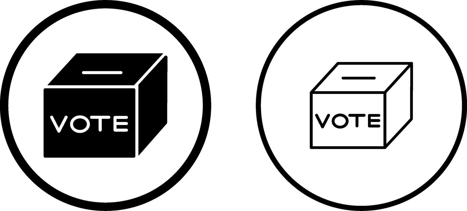 Ballot Box Vector Icon