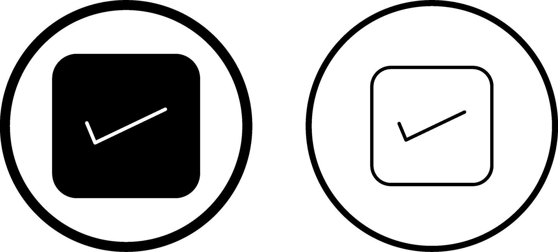 Checkbox Vector Icon