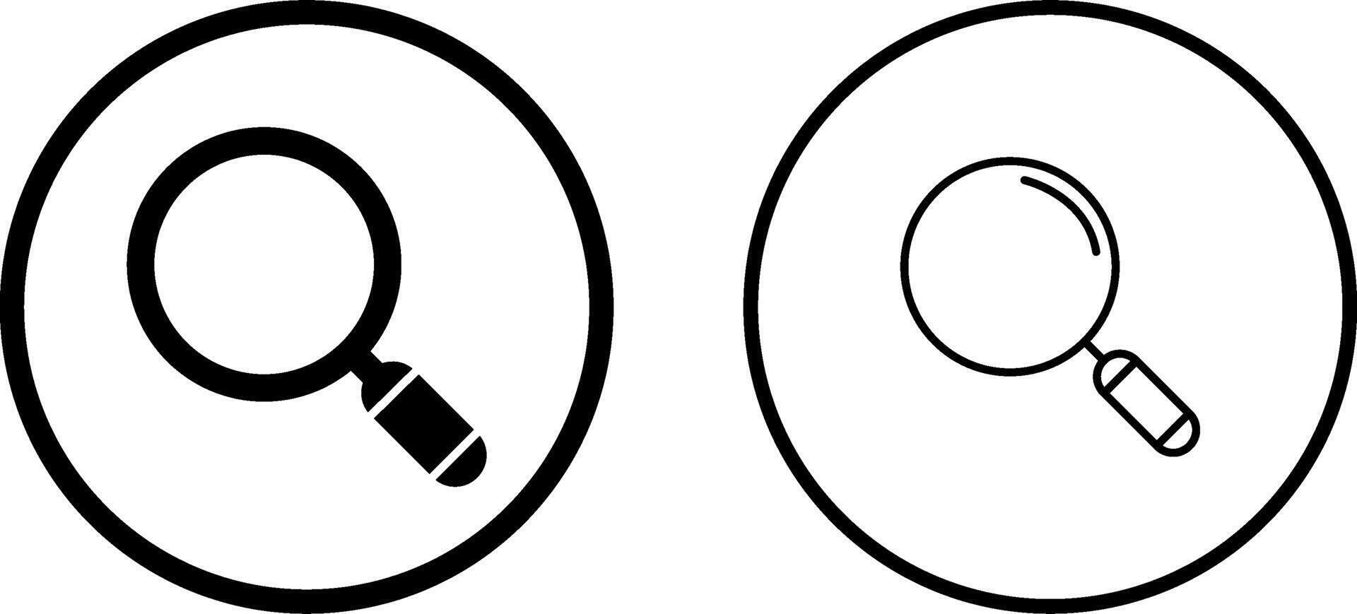 Magnifying Glass Vector Icon