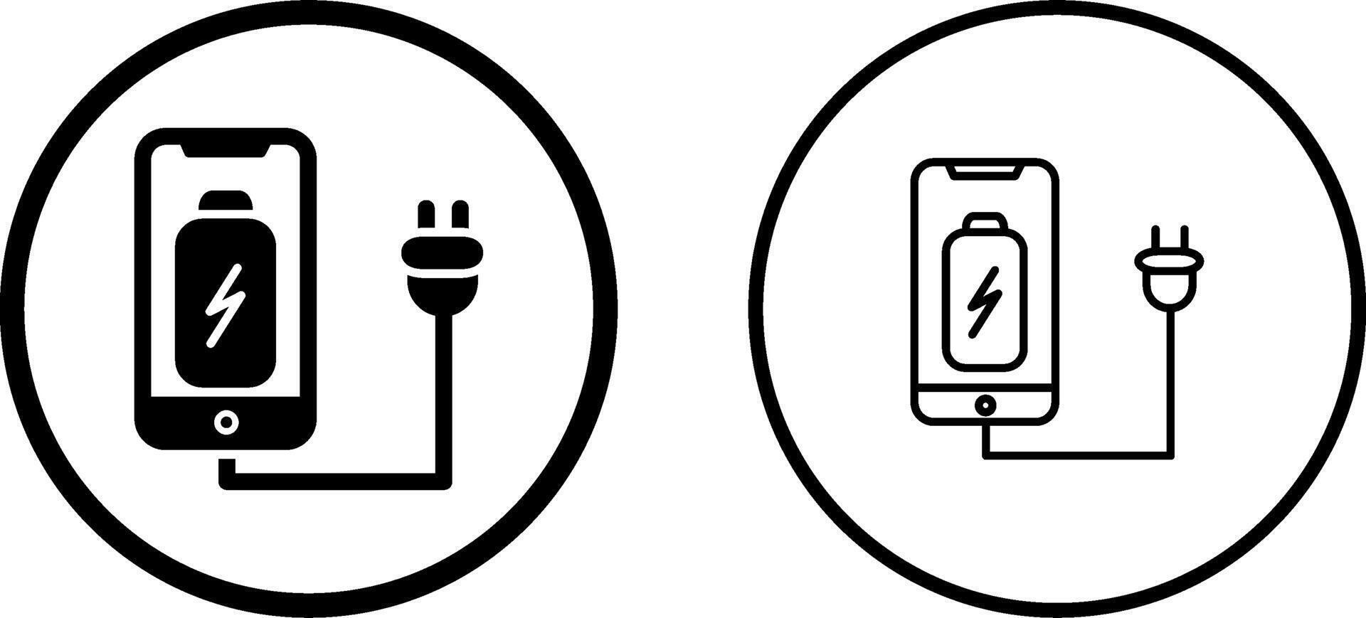 Cell and Plug Vector Icon