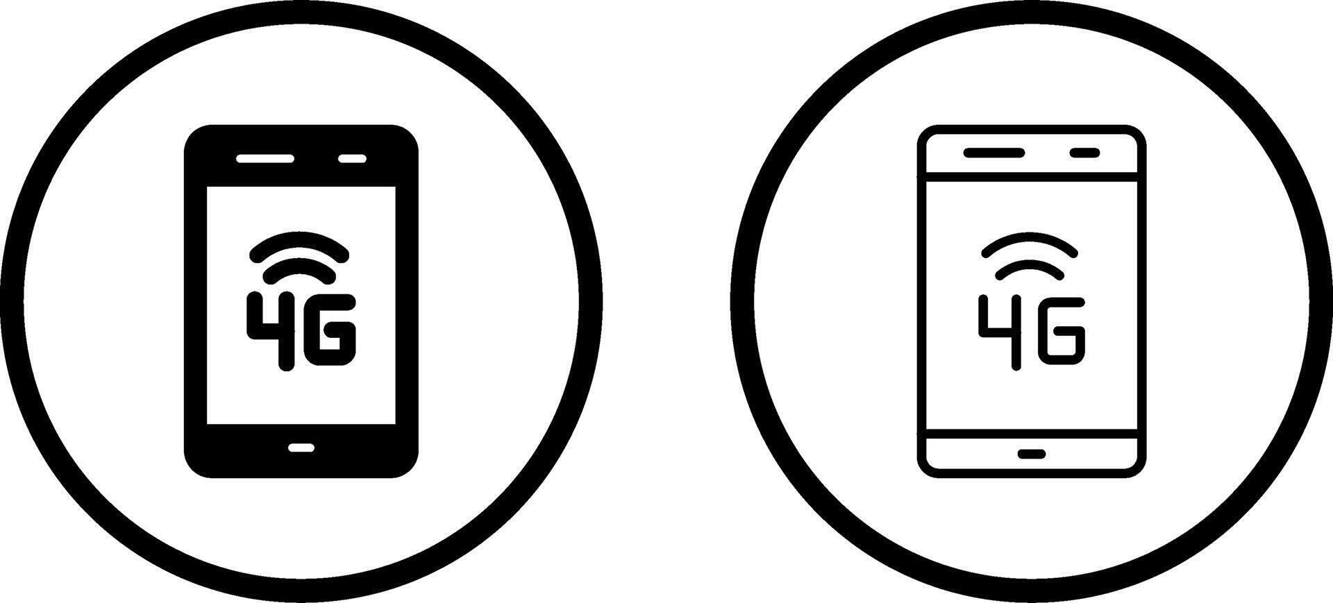 4G Vector Icon