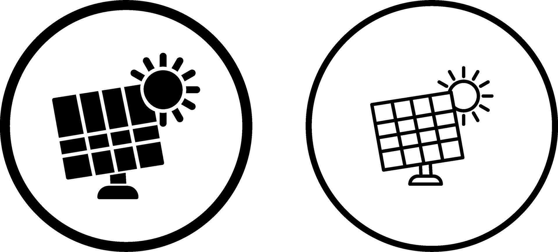 Solar Panel Vector Icon