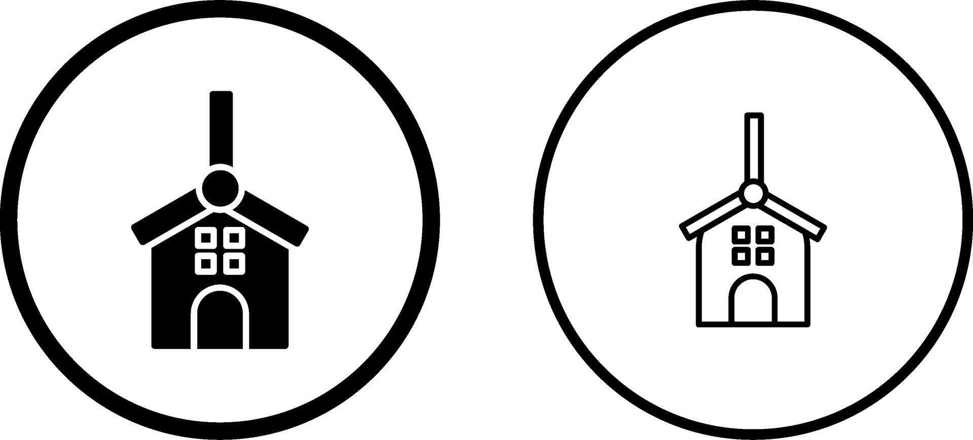 Windmills Vector Icon