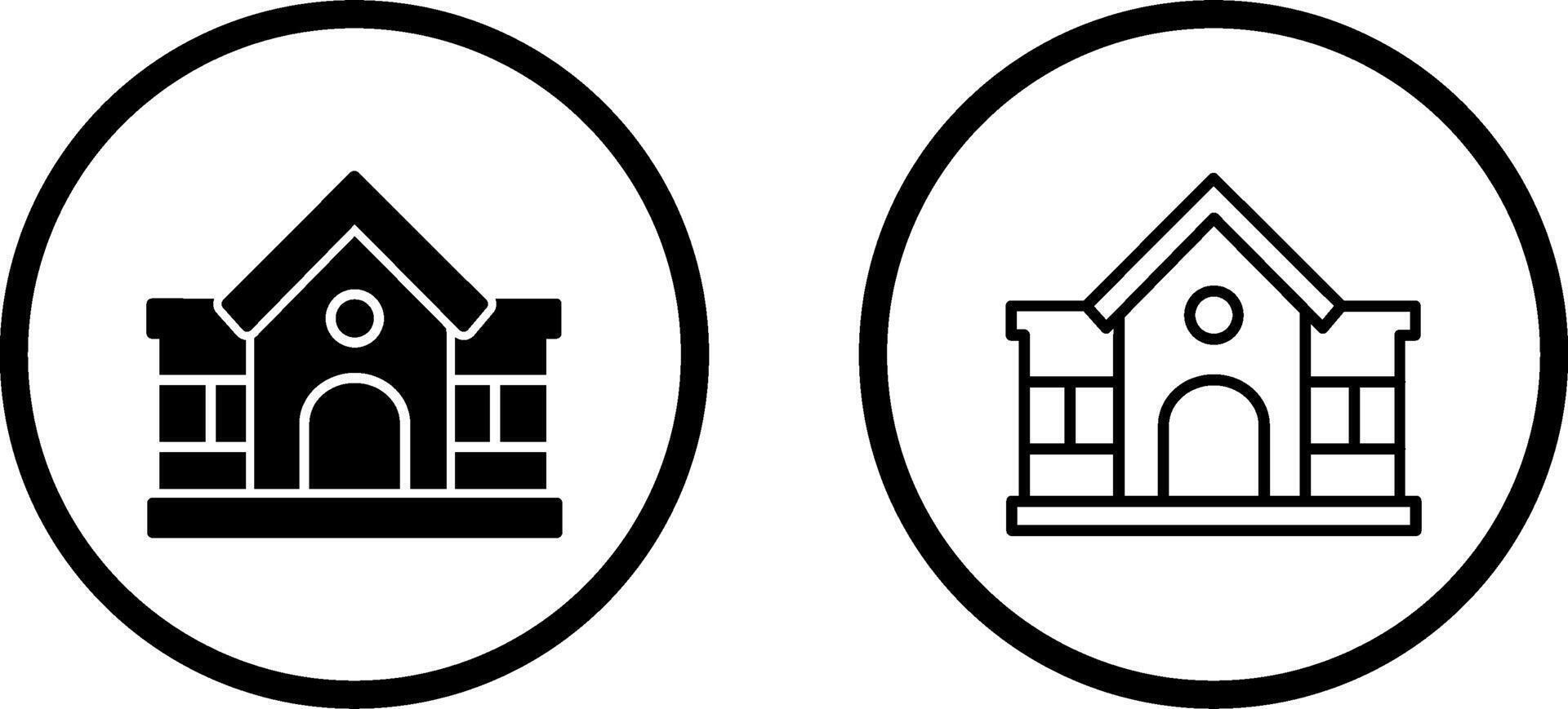 Mansion Vector Icon