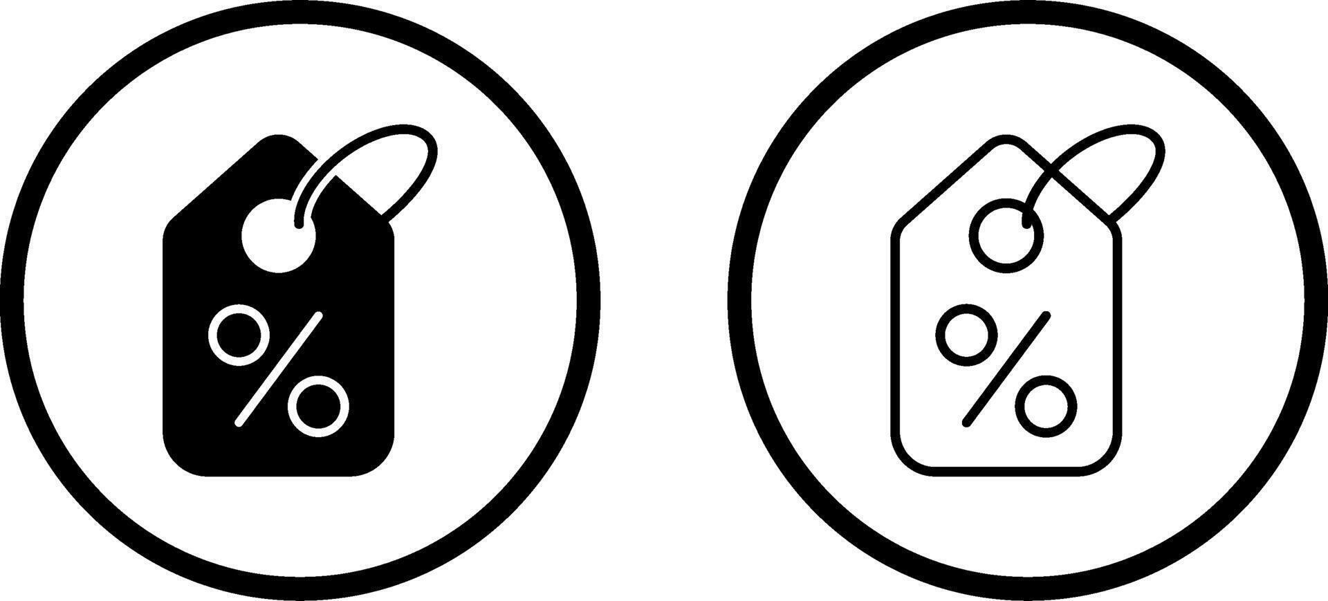 Discount Vector Icon