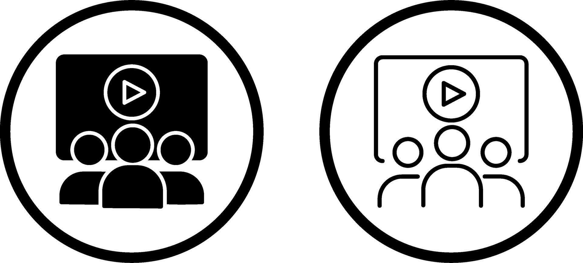 Online Course Vector Icon