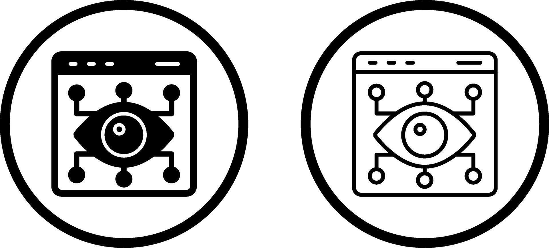 Details Looking Vector Icon