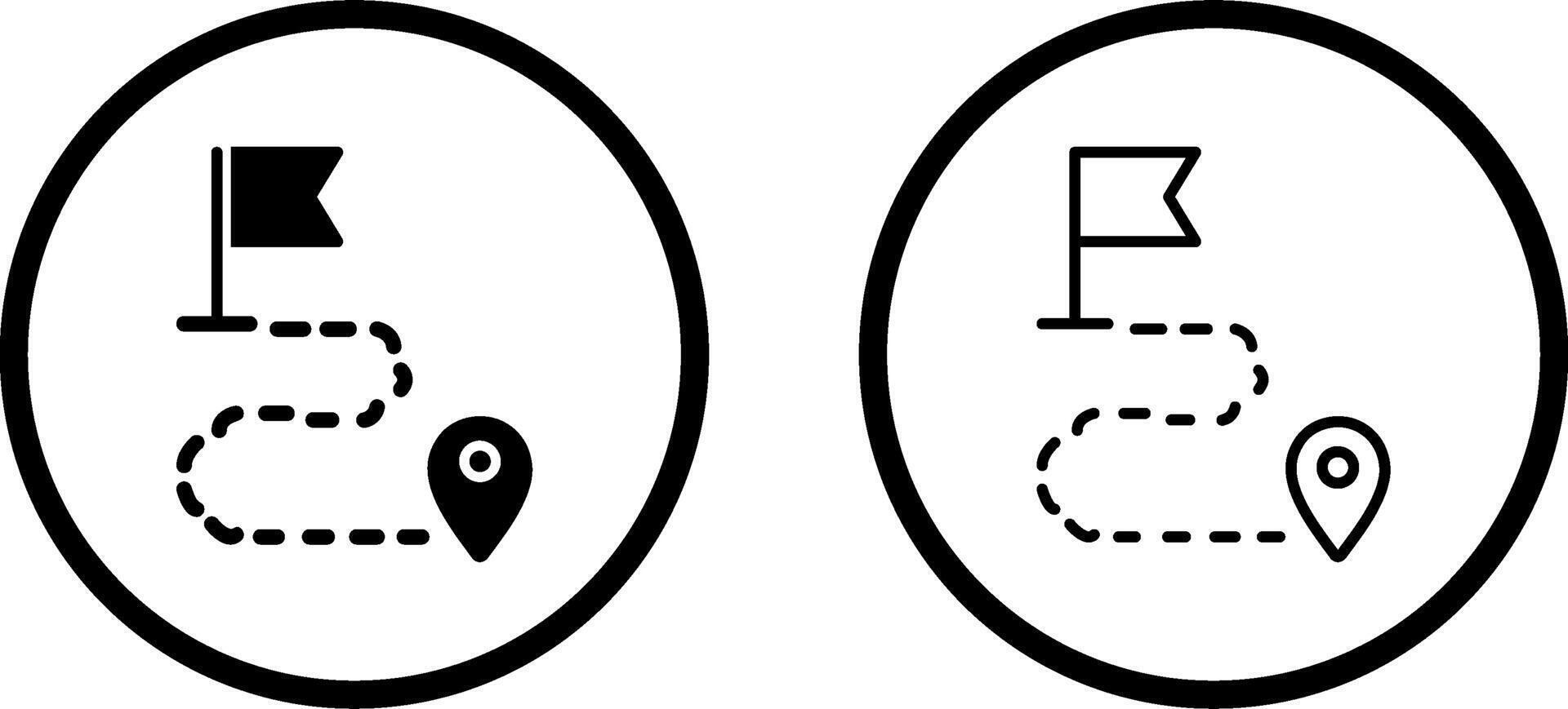 Google Map Vector Icon