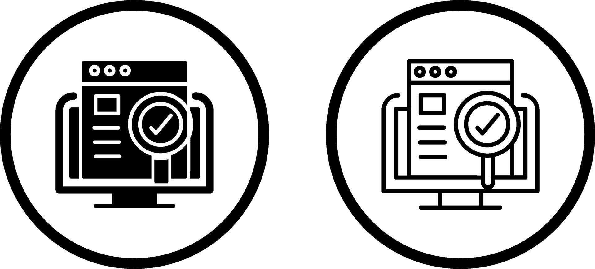 Usability Vector Icon