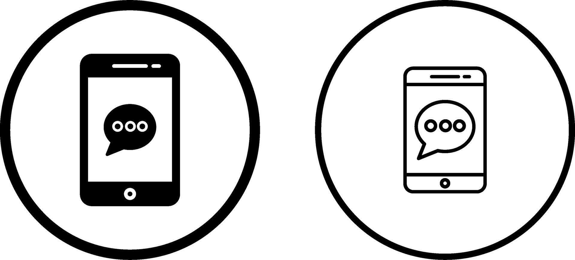 Mobile Applications Vector Icon