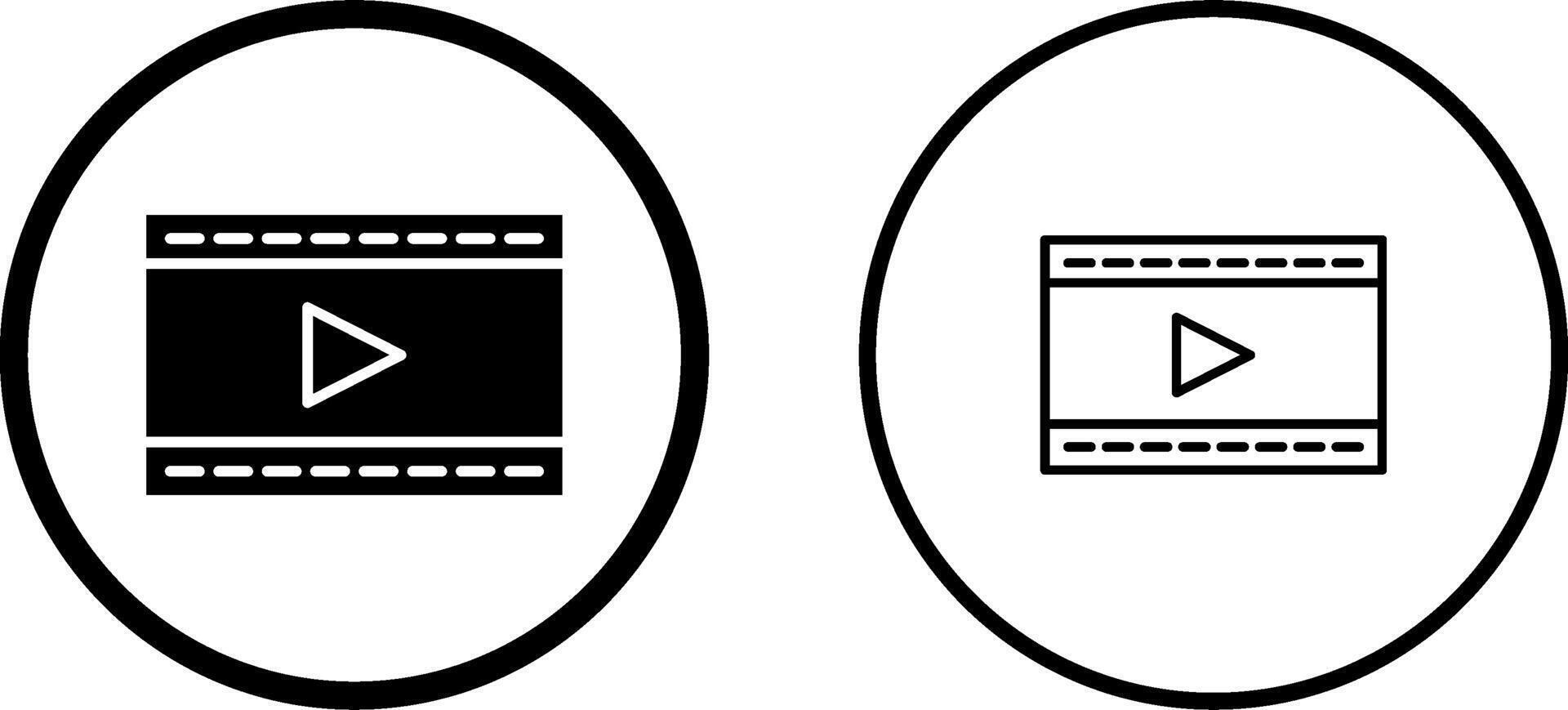 Video and Animation Vector Icon