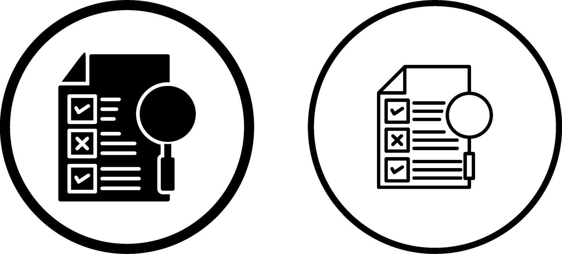 Case Study Vector Icon