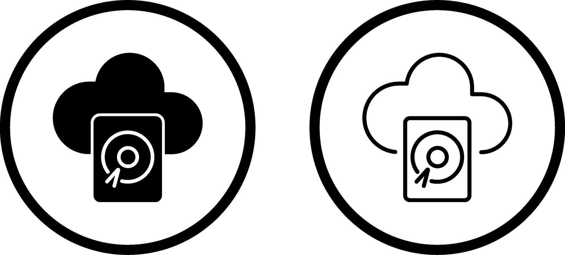 Hard Drive Vector Icon