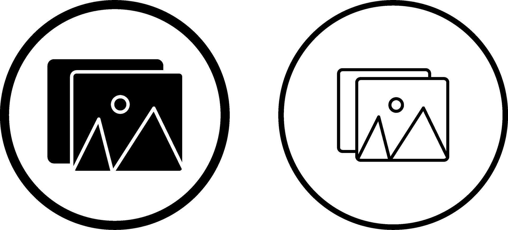 Pictures Vector Icon