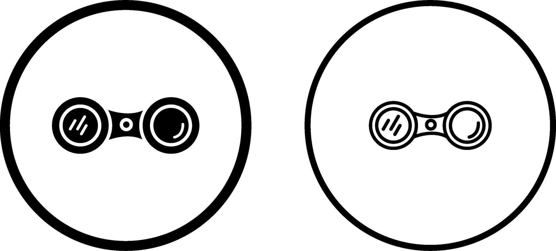 Binoculars Vector Icon