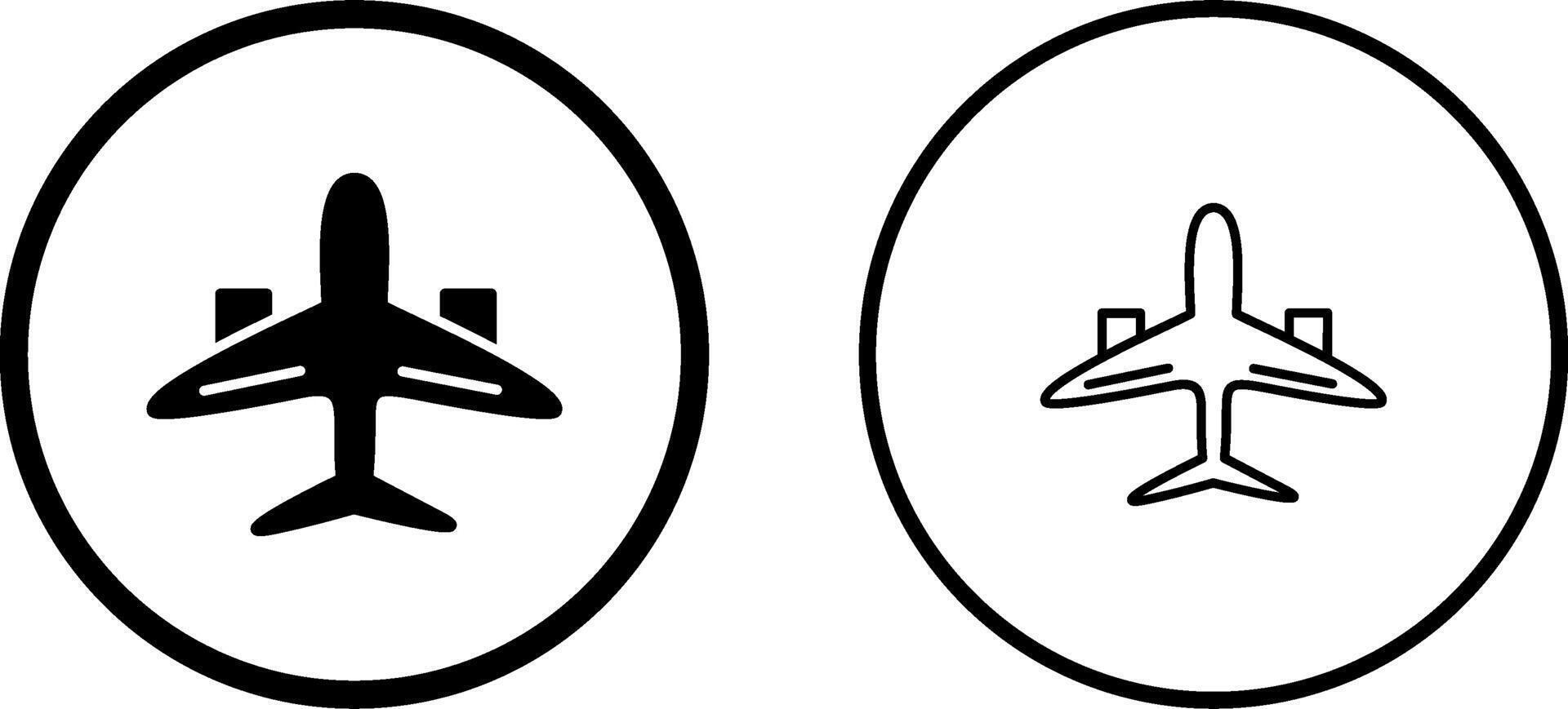 Aeroplane Vector Icon