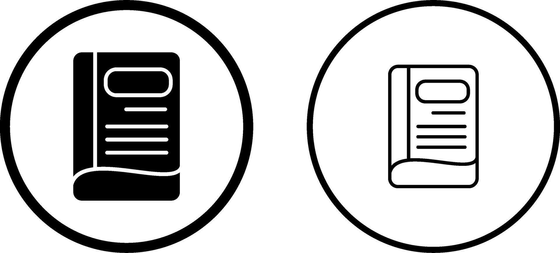 Notebook Vector Icon