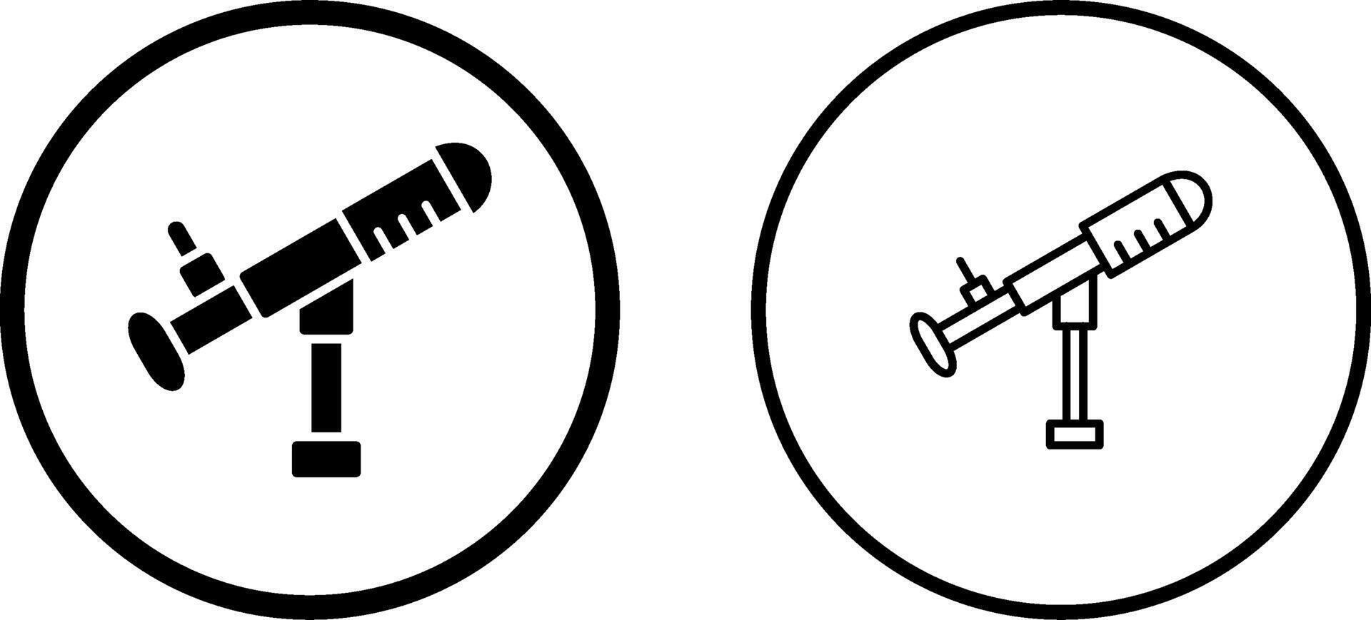 Telescope Vector Icon