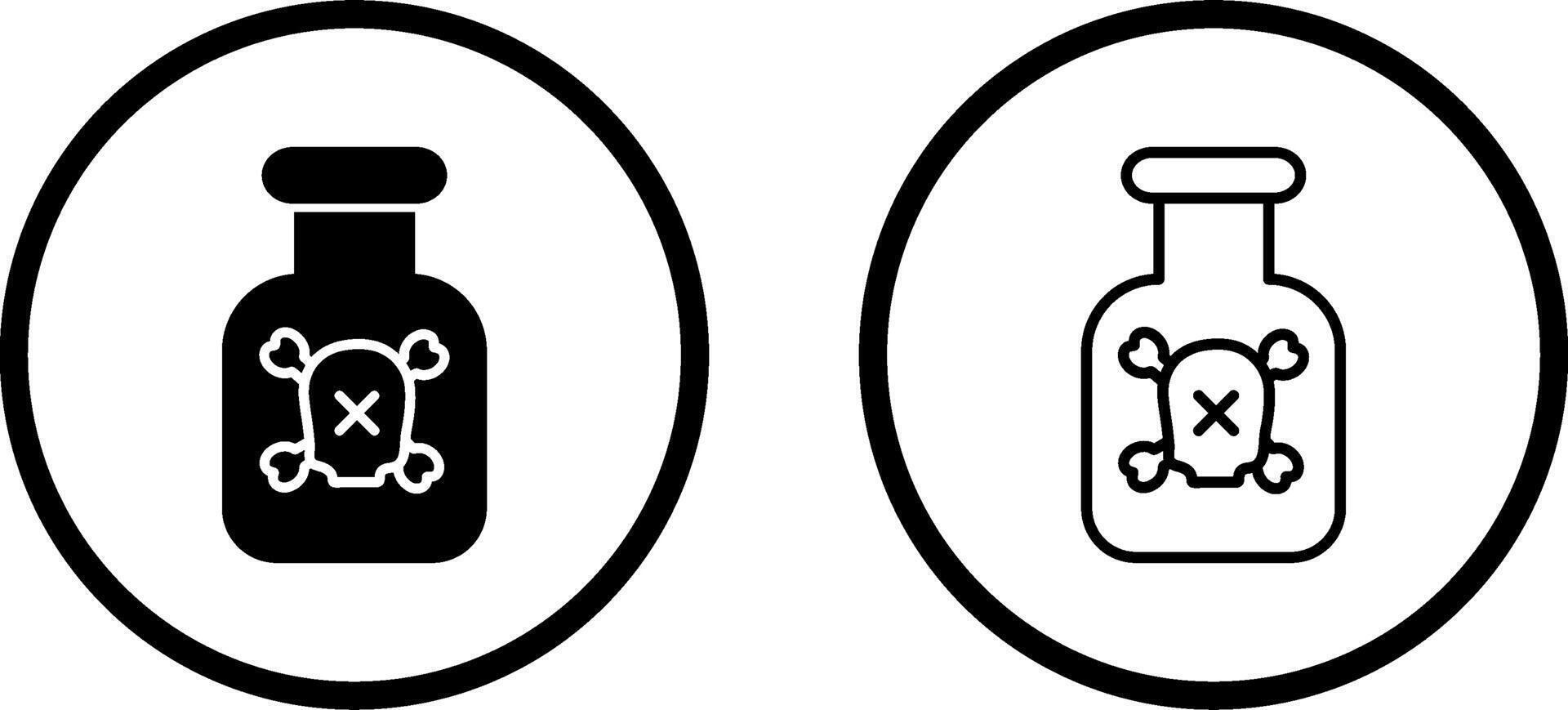 Poison Vector Icon