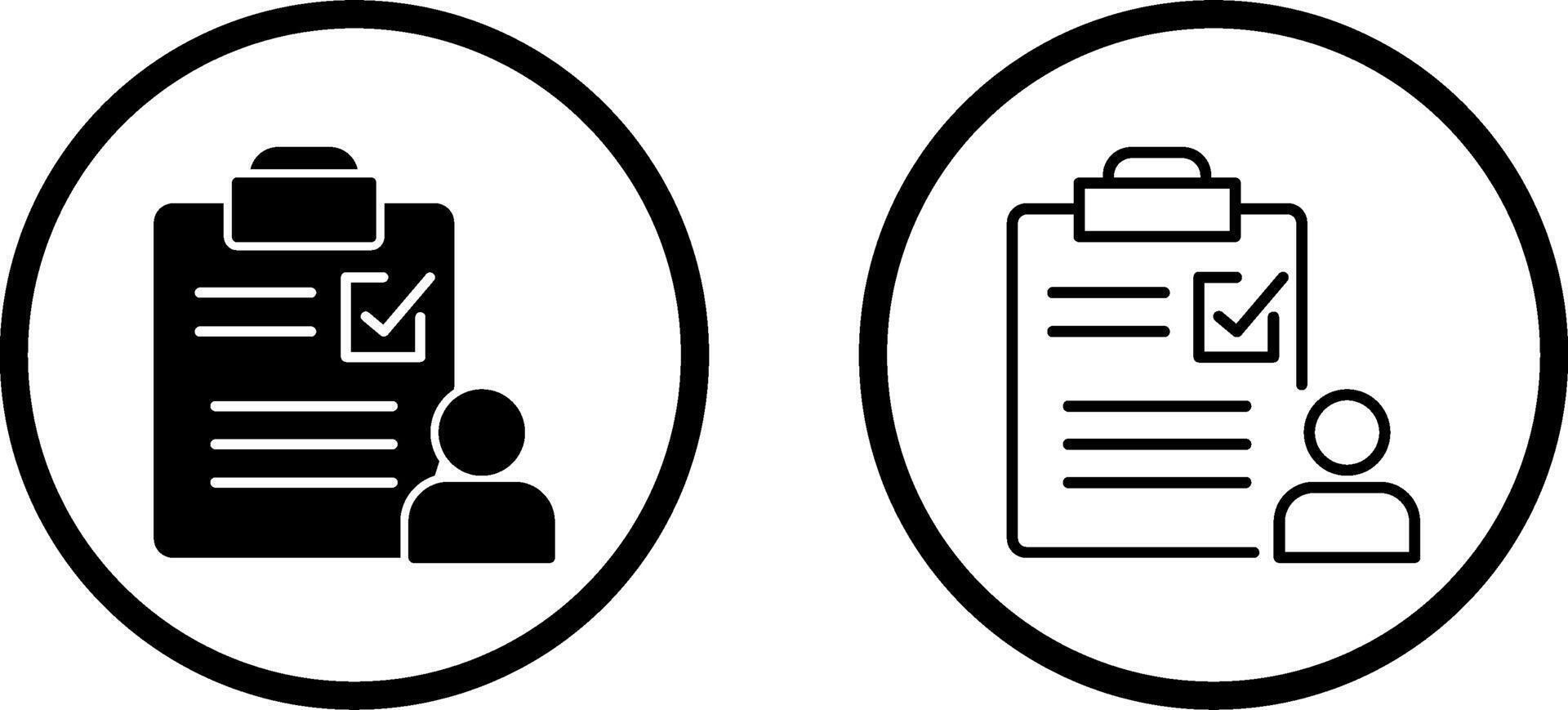 Examination Vector Icon