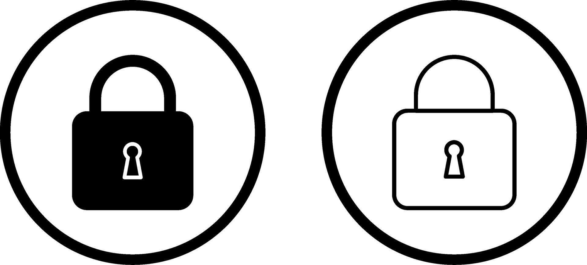 Pad Lock Vector Icon