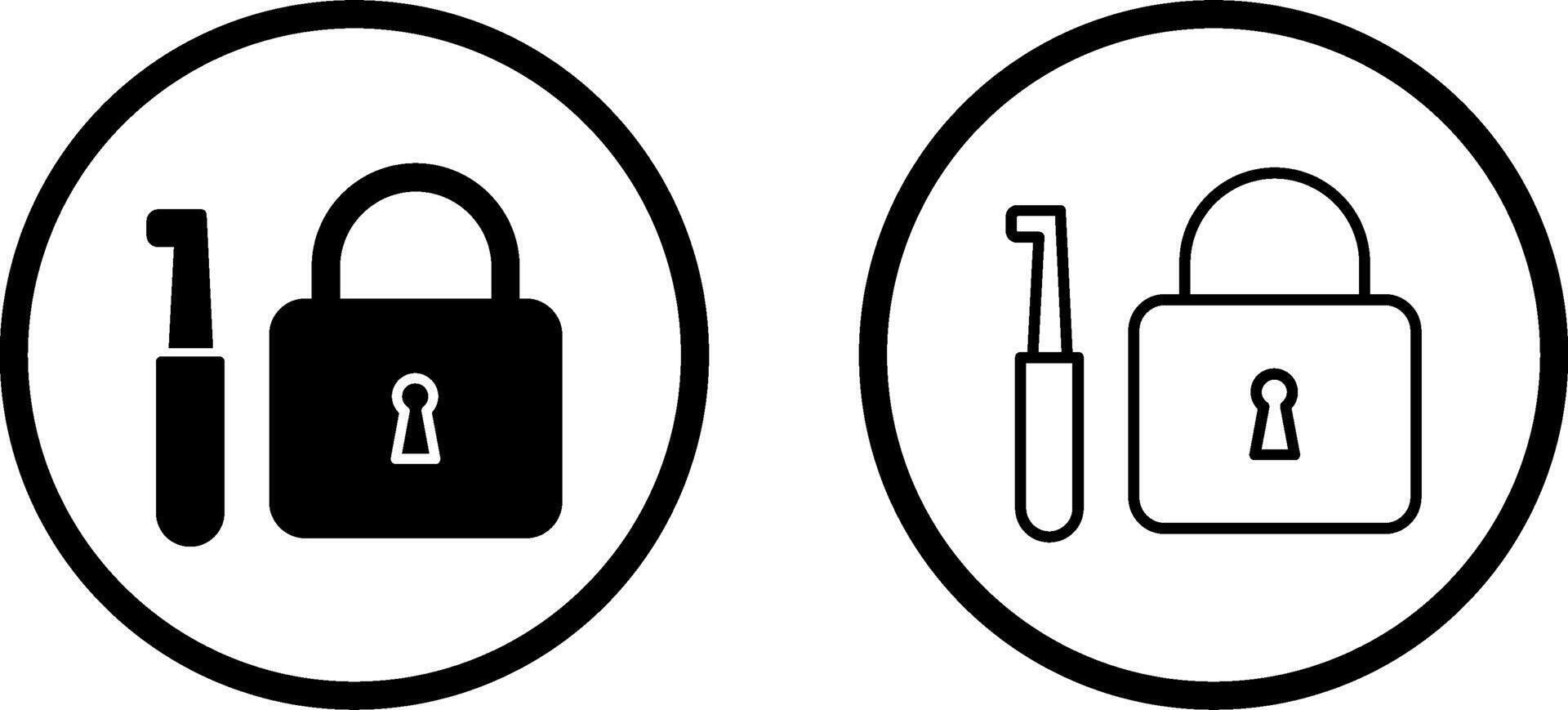 Lockpick Vector Icon