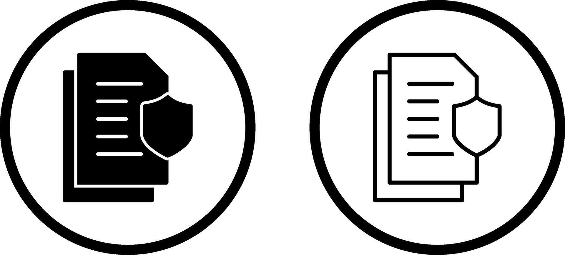 List Protection Vector Icon