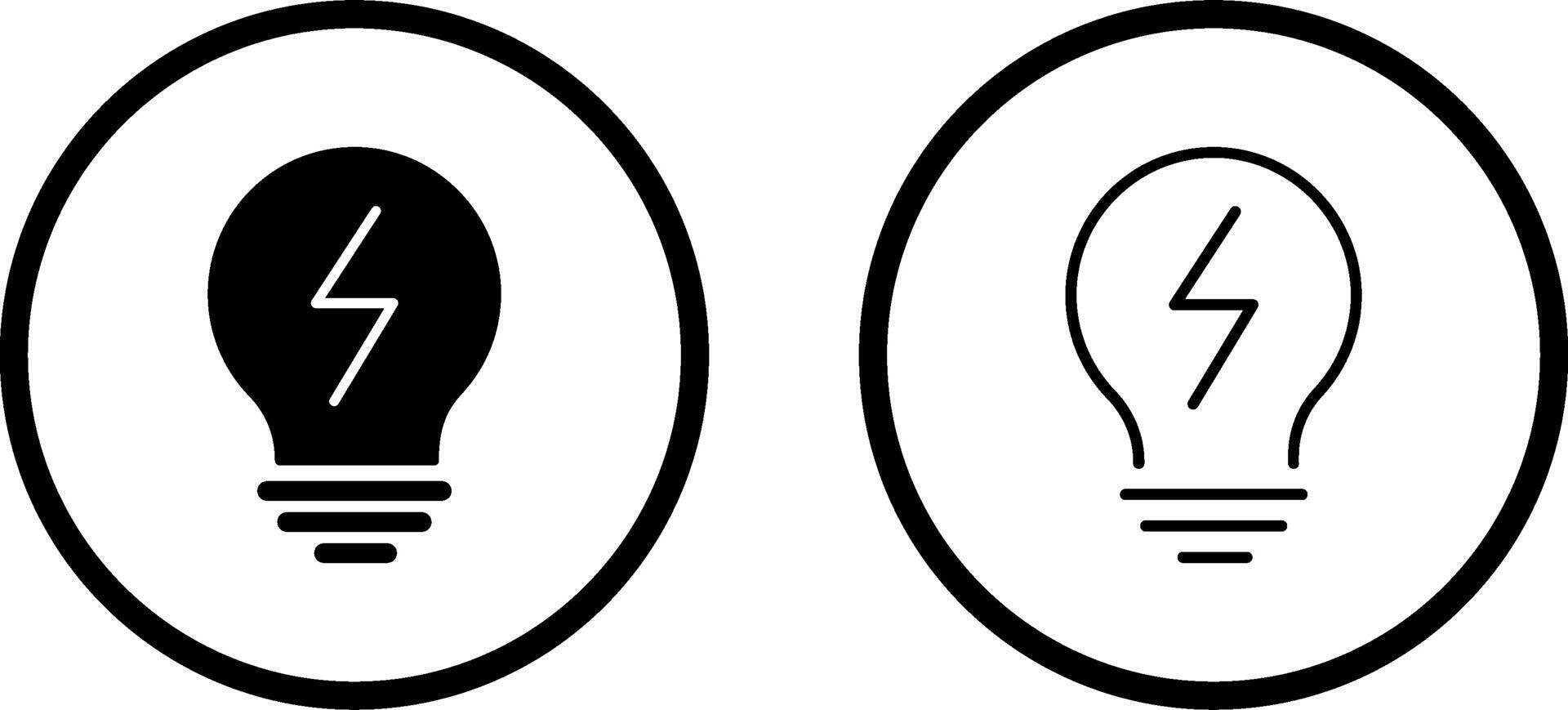 Electricity Vector Icon