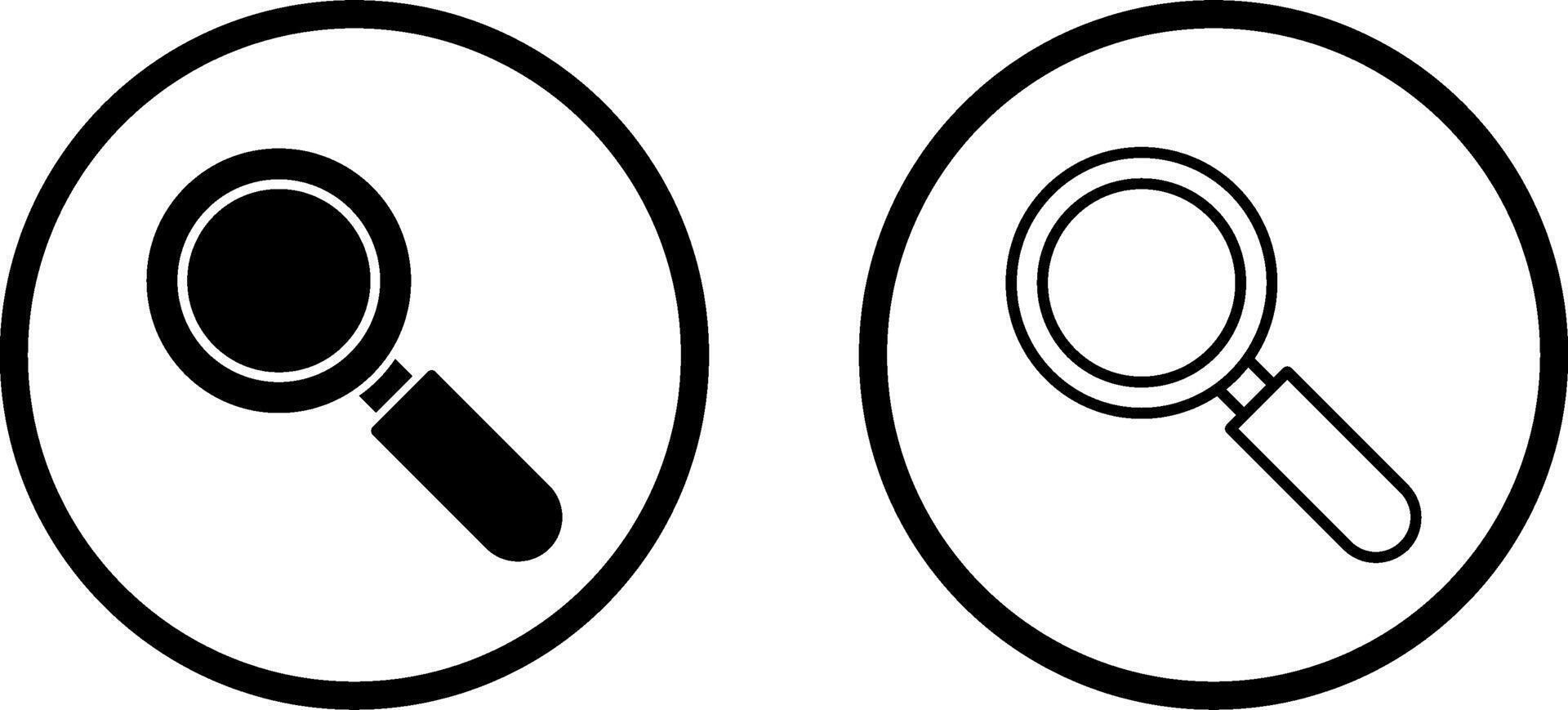 Magnifier Vector Icon