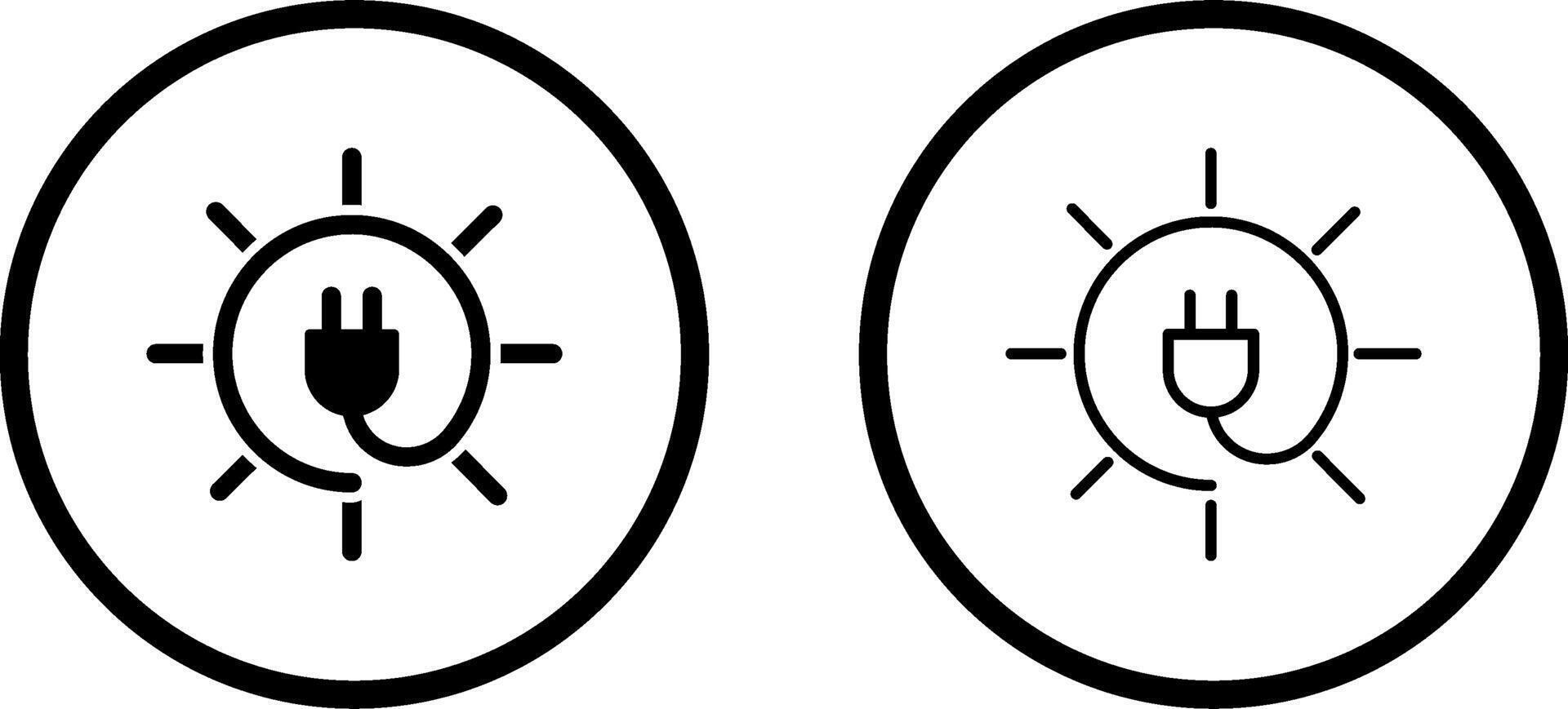 Electricity Vector Icon