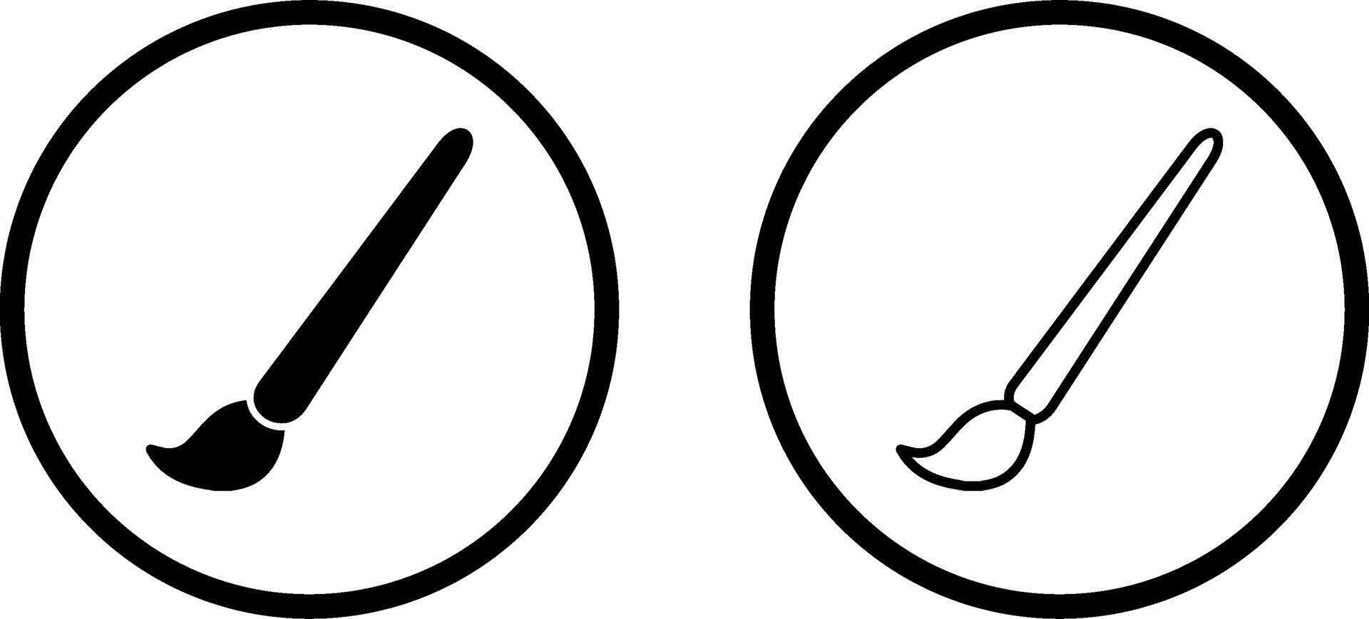 Paint Brush Vector Icon