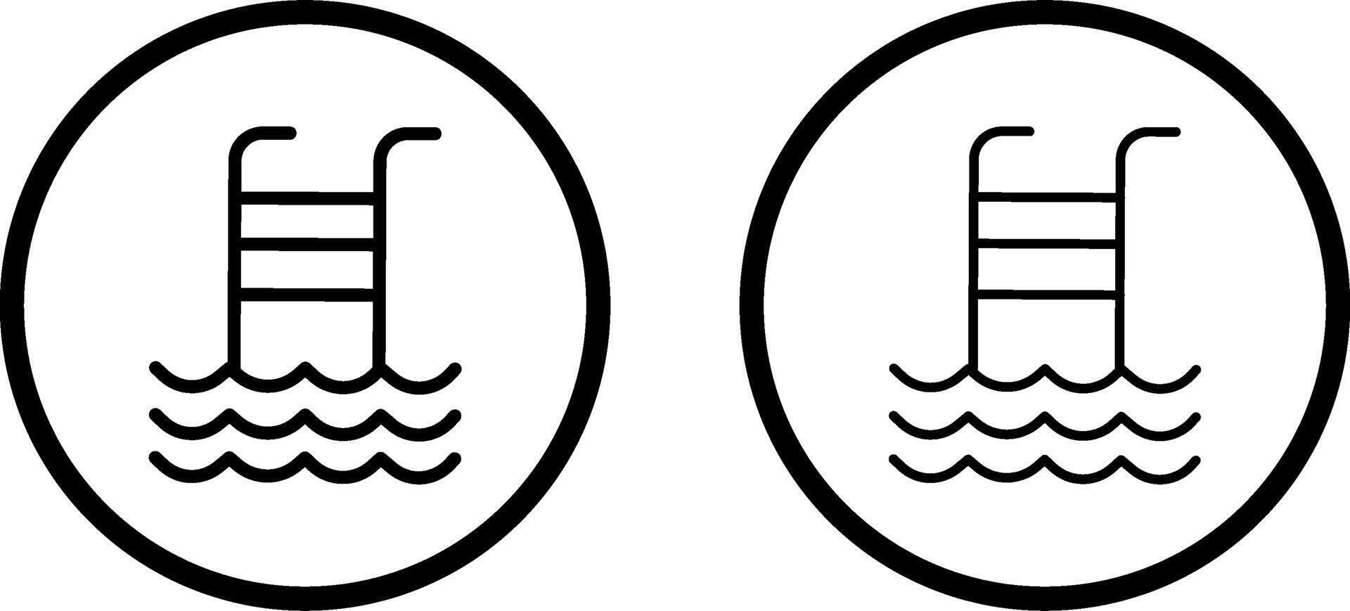 Swimming Pool Vector Icon