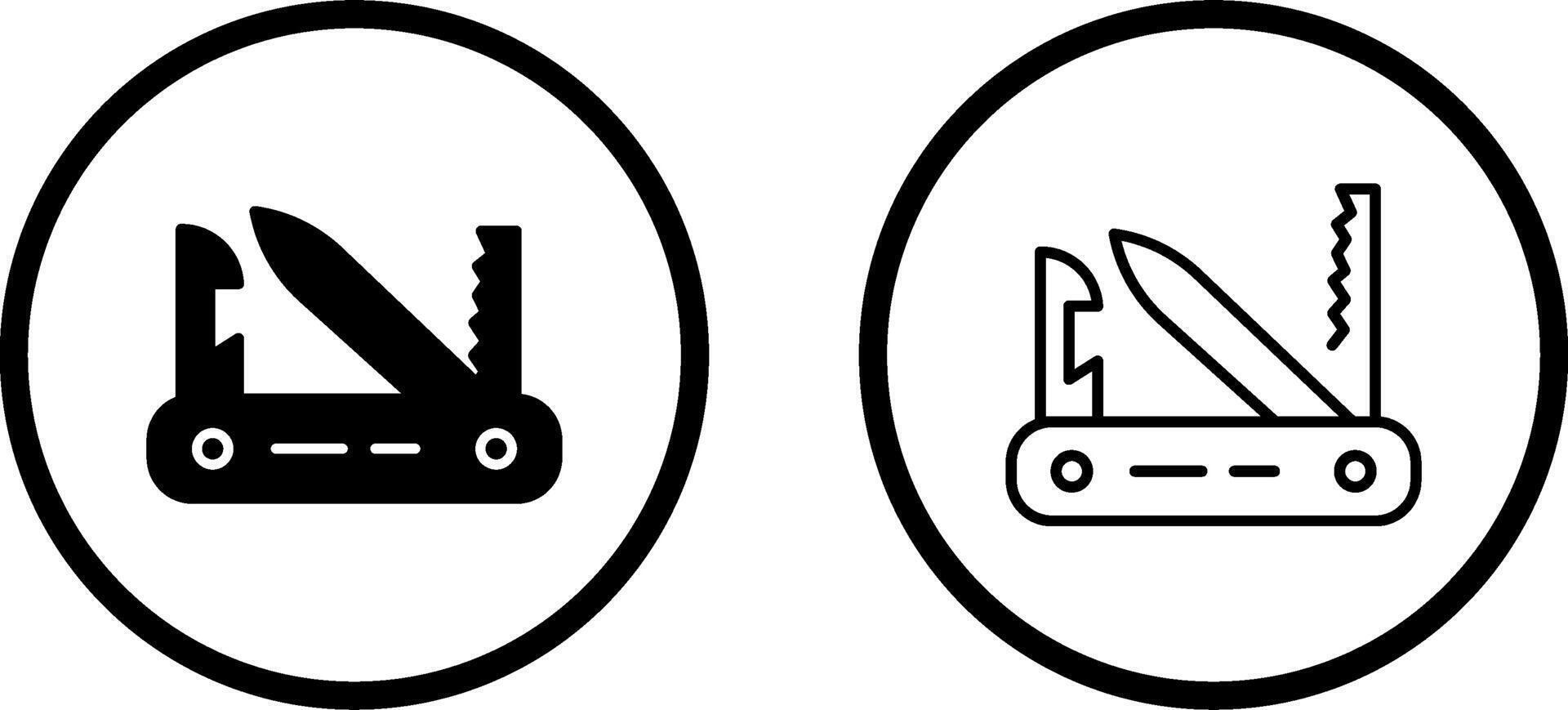 Swiss Army Knife Vector Icon