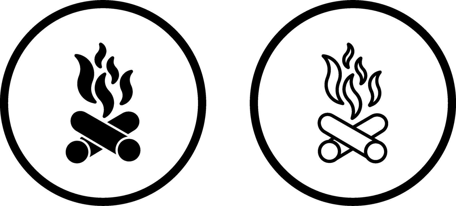 Bonfire Vector Icon