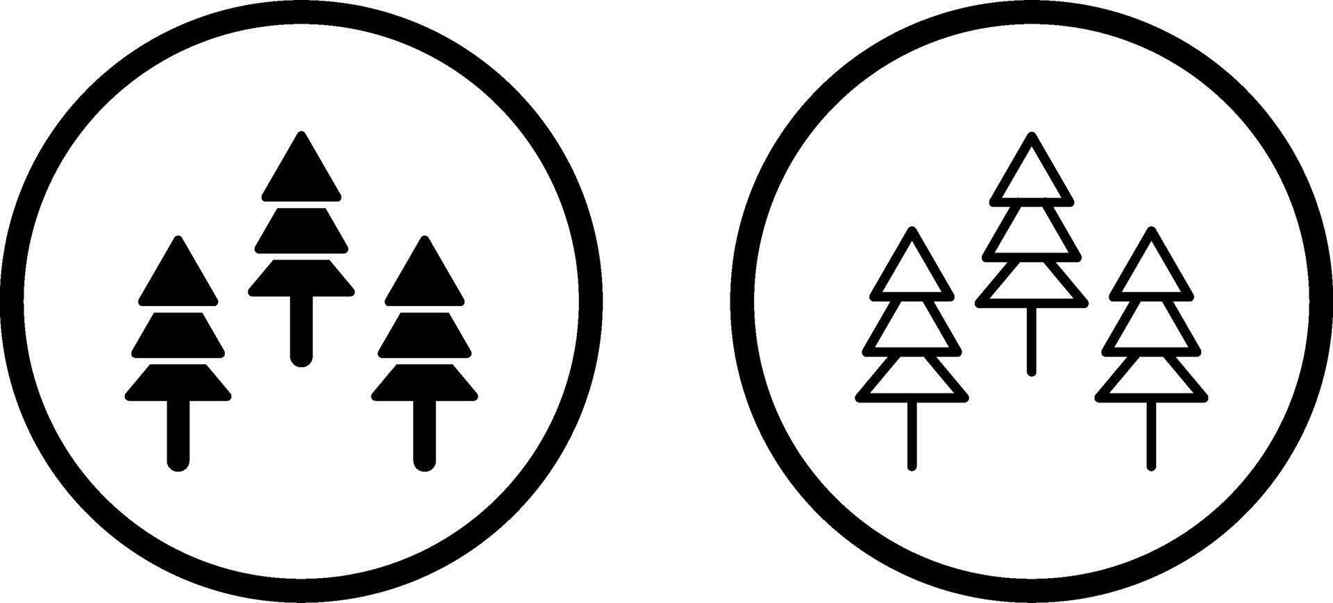 Forest Vector Icon