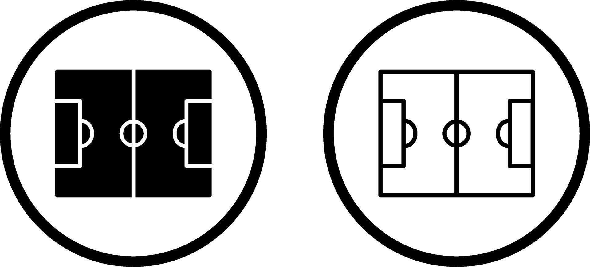 Football Field Vector Icon