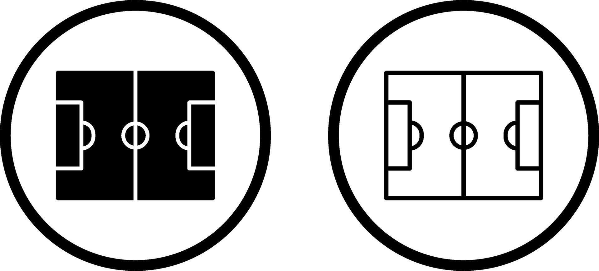 Football Field Vector Icon