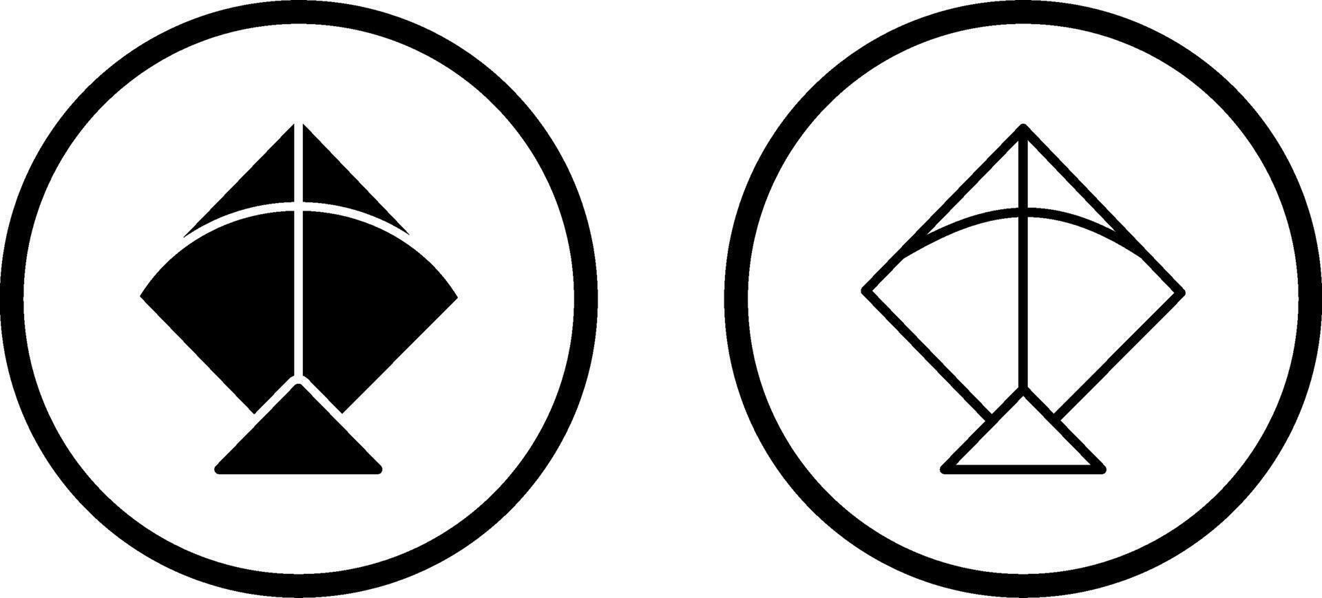 Kite Vector Icon