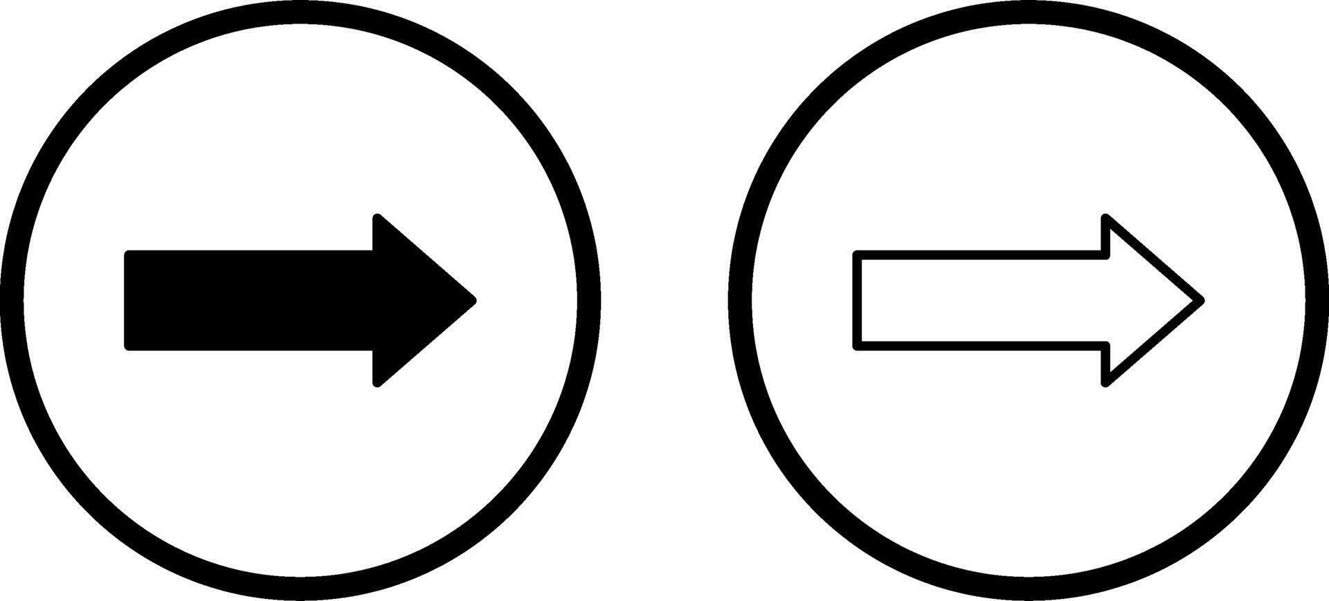 Arrow Right Vector Icon