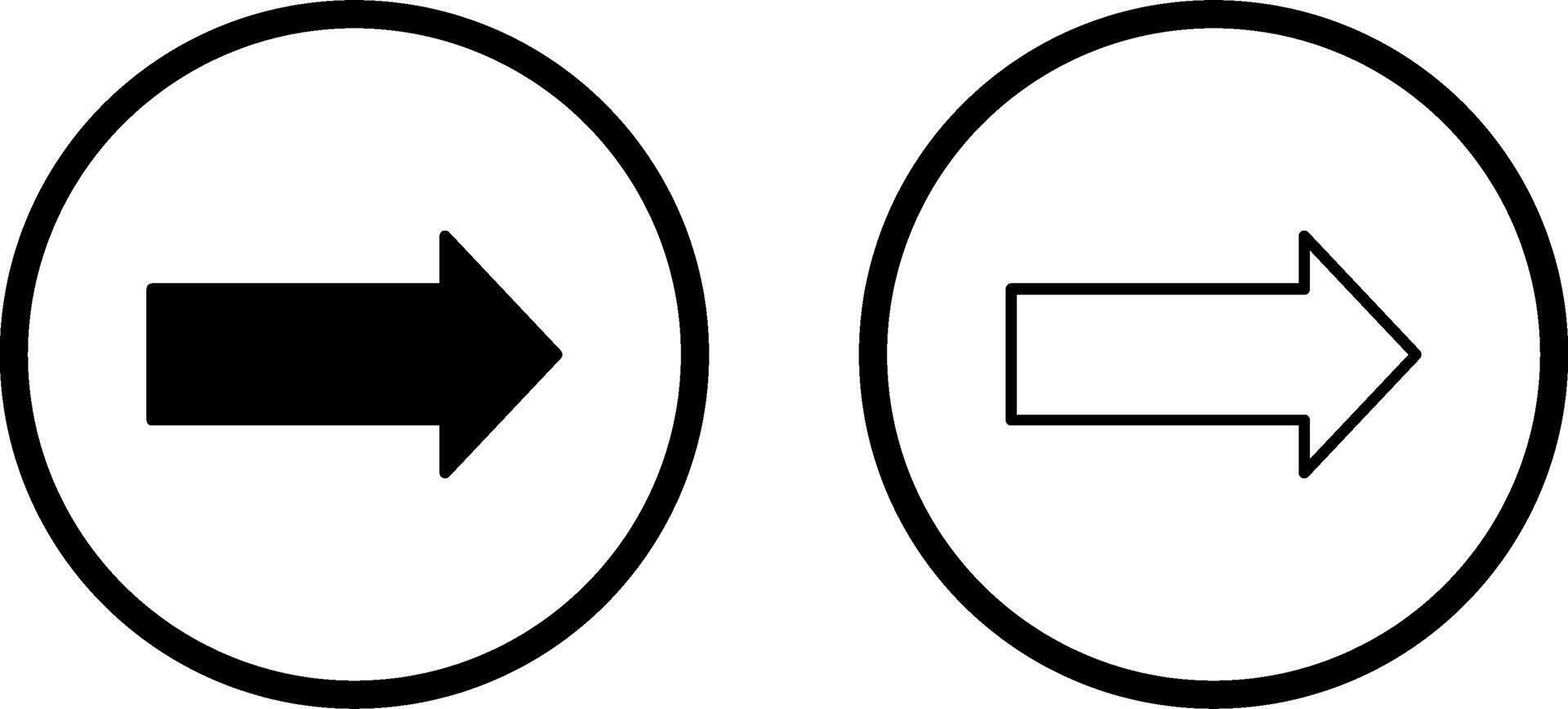 Right Vector Icon