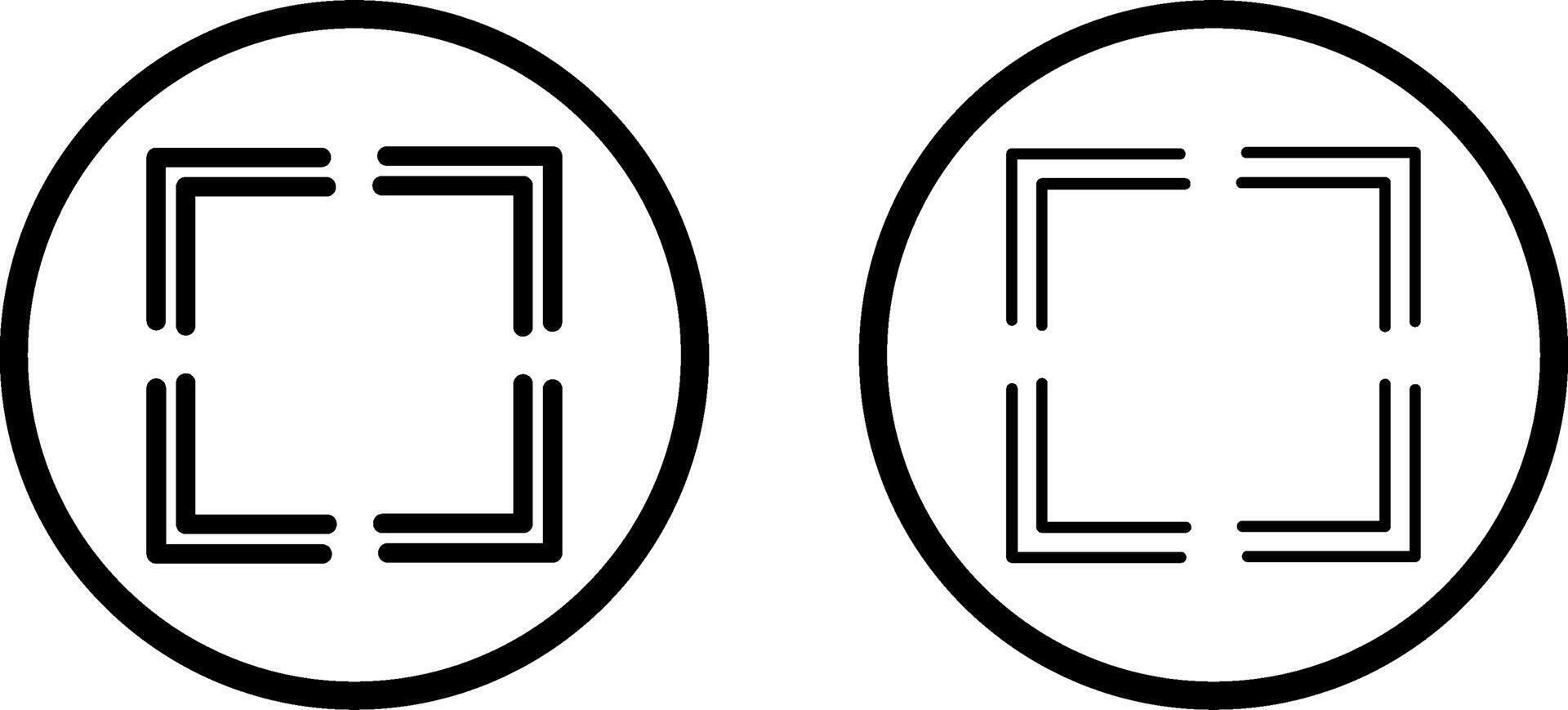 Full Screen Vector Icon