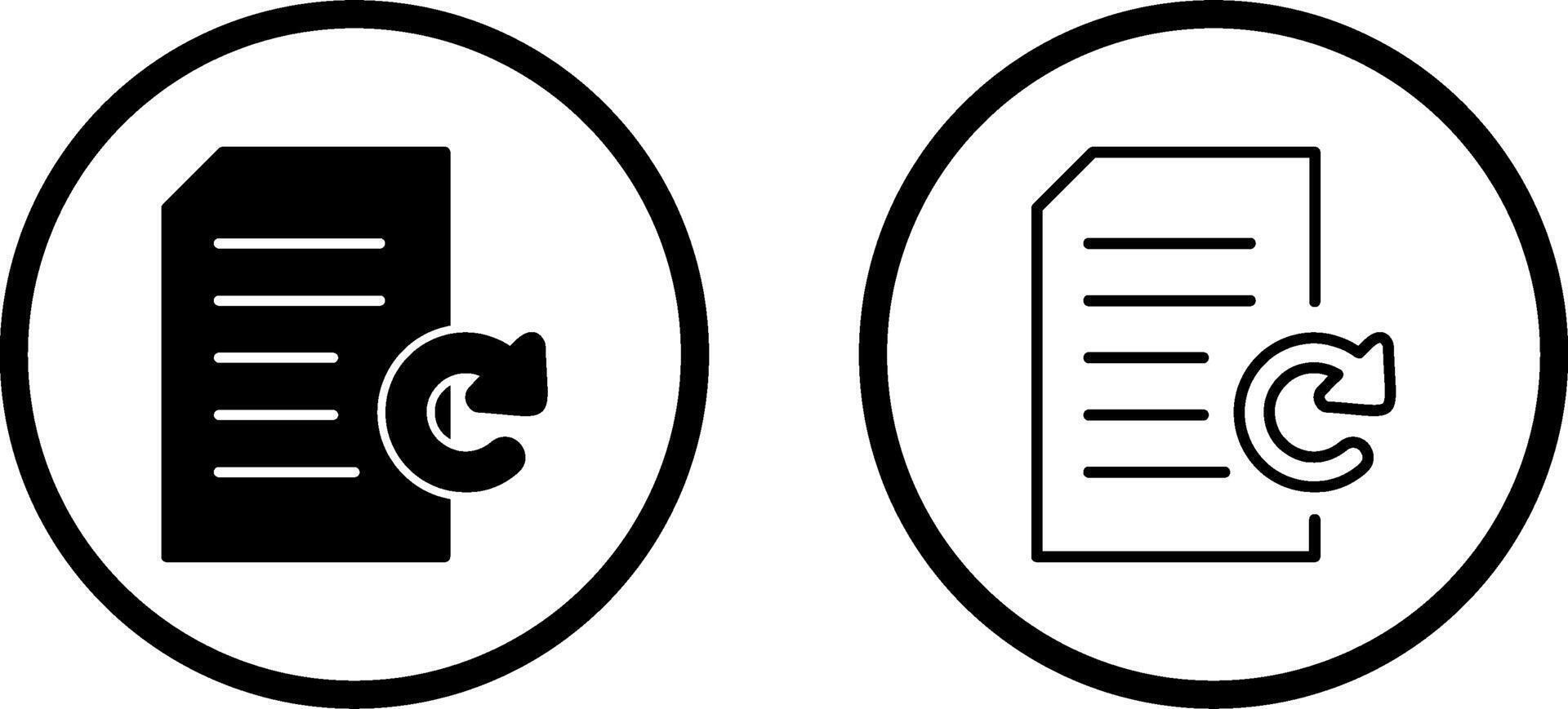 Refresh Page Vector Icon