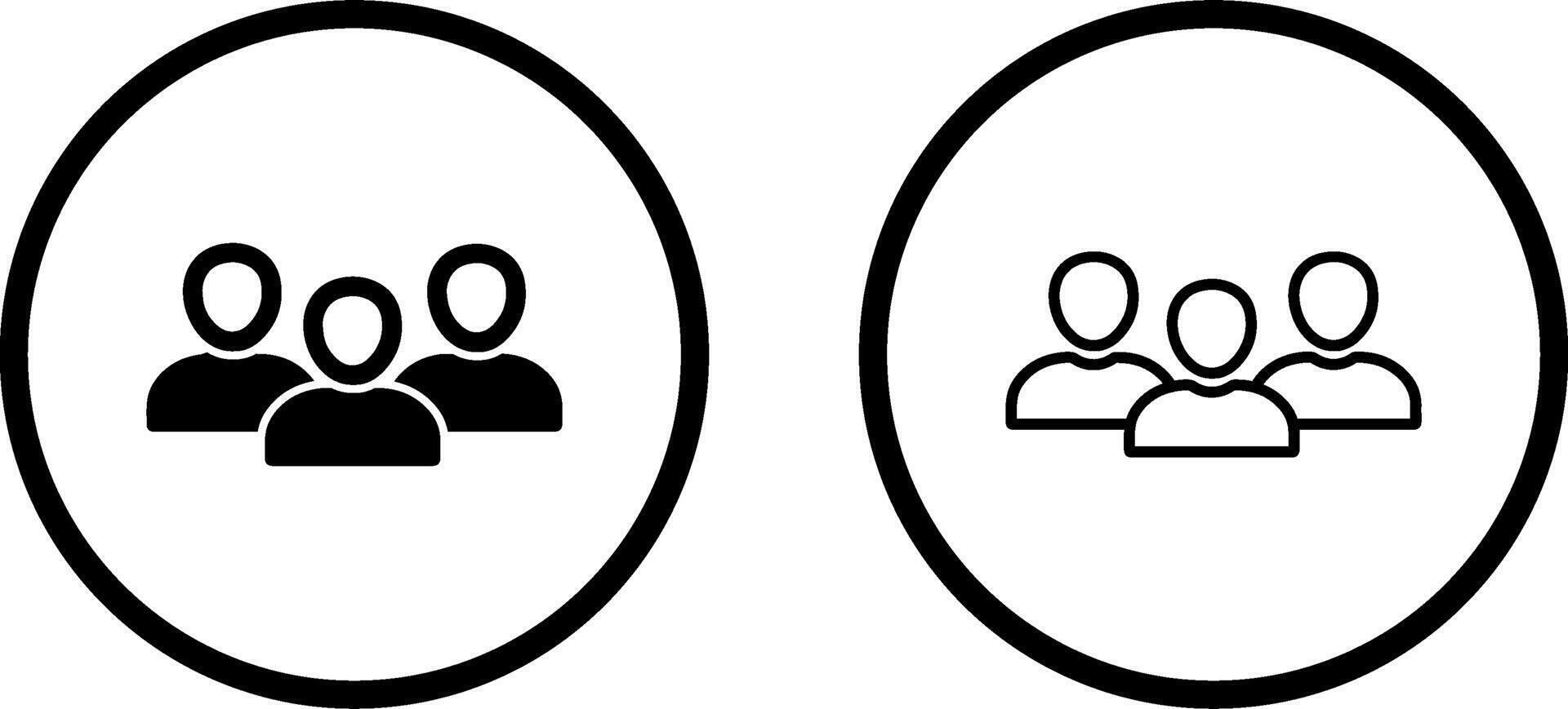 Members Vector Icon