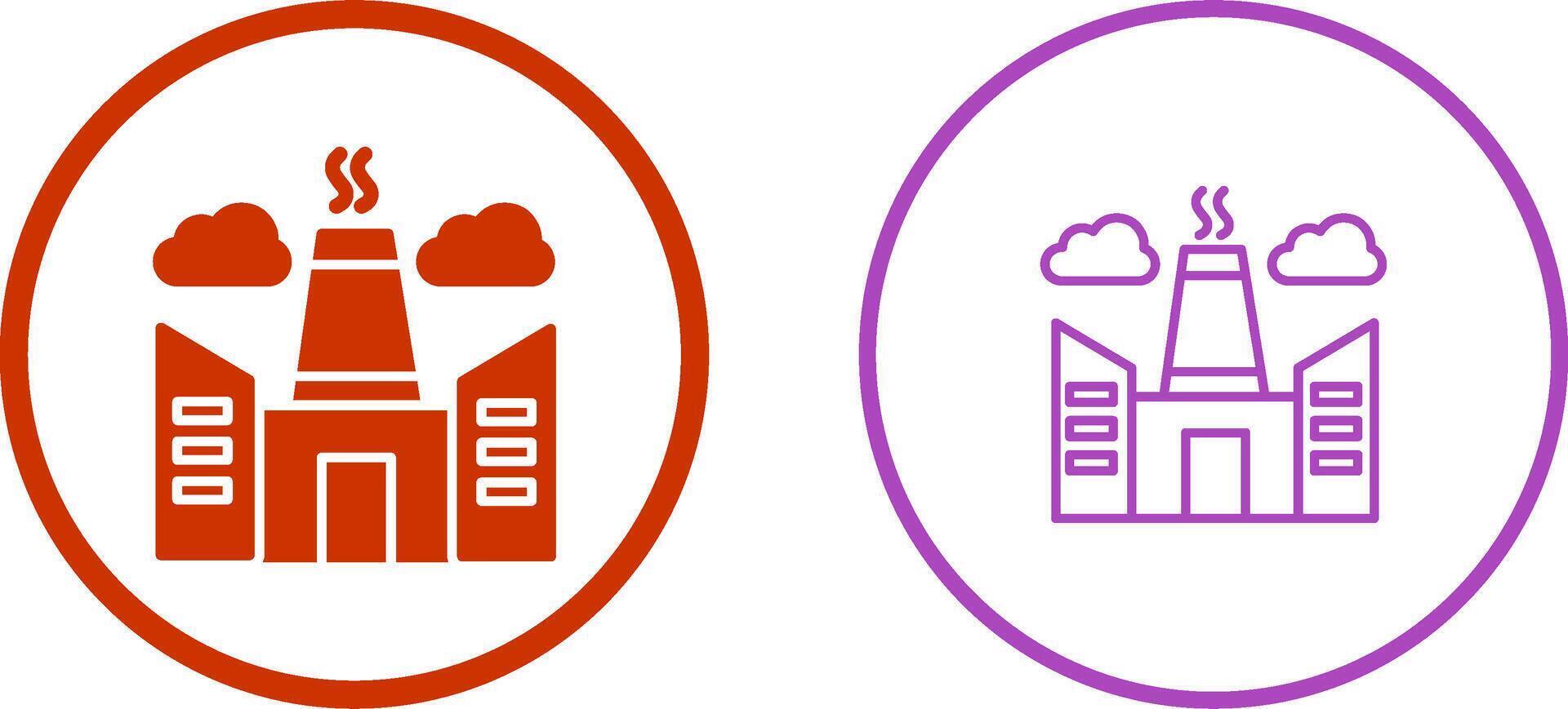 Factory Vector Icon