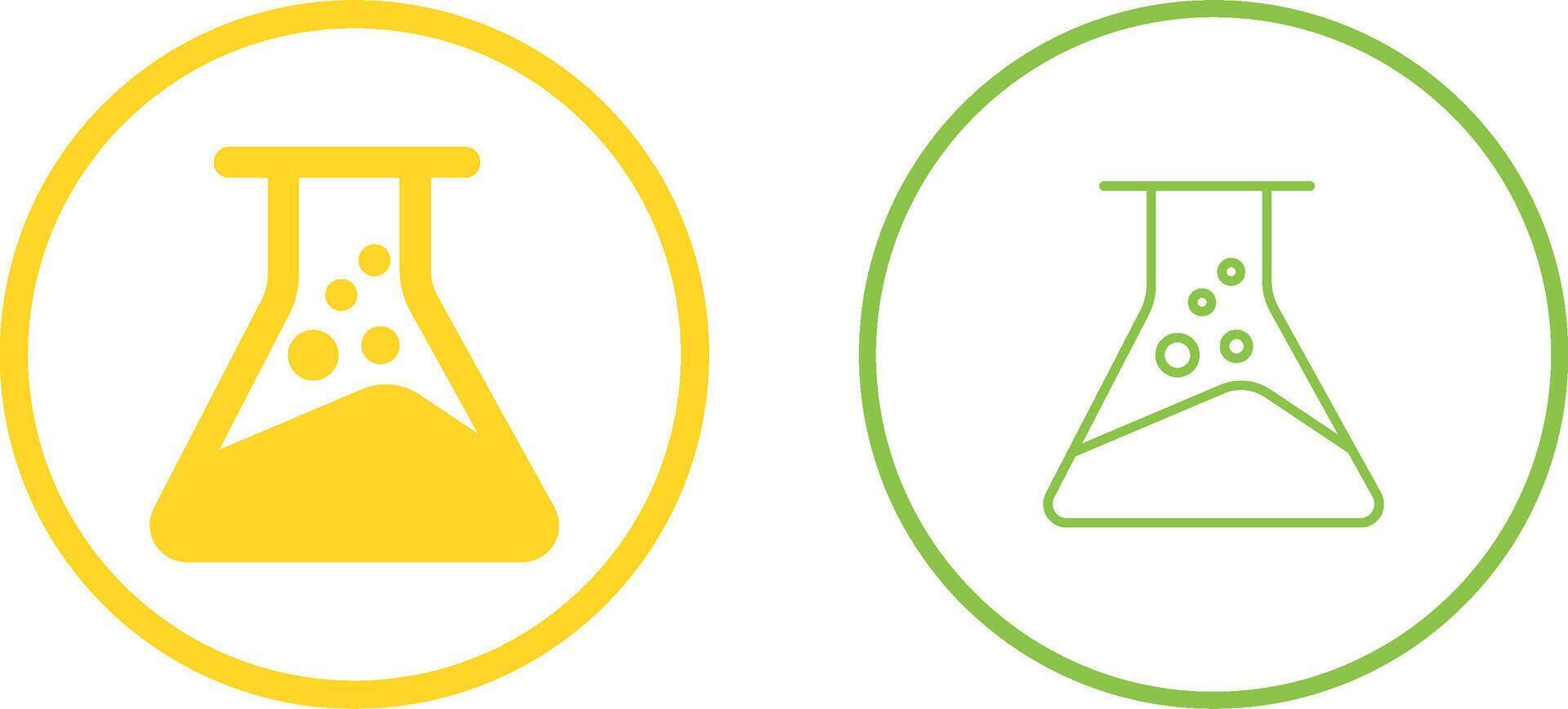 Chemical Flask Vector Icon