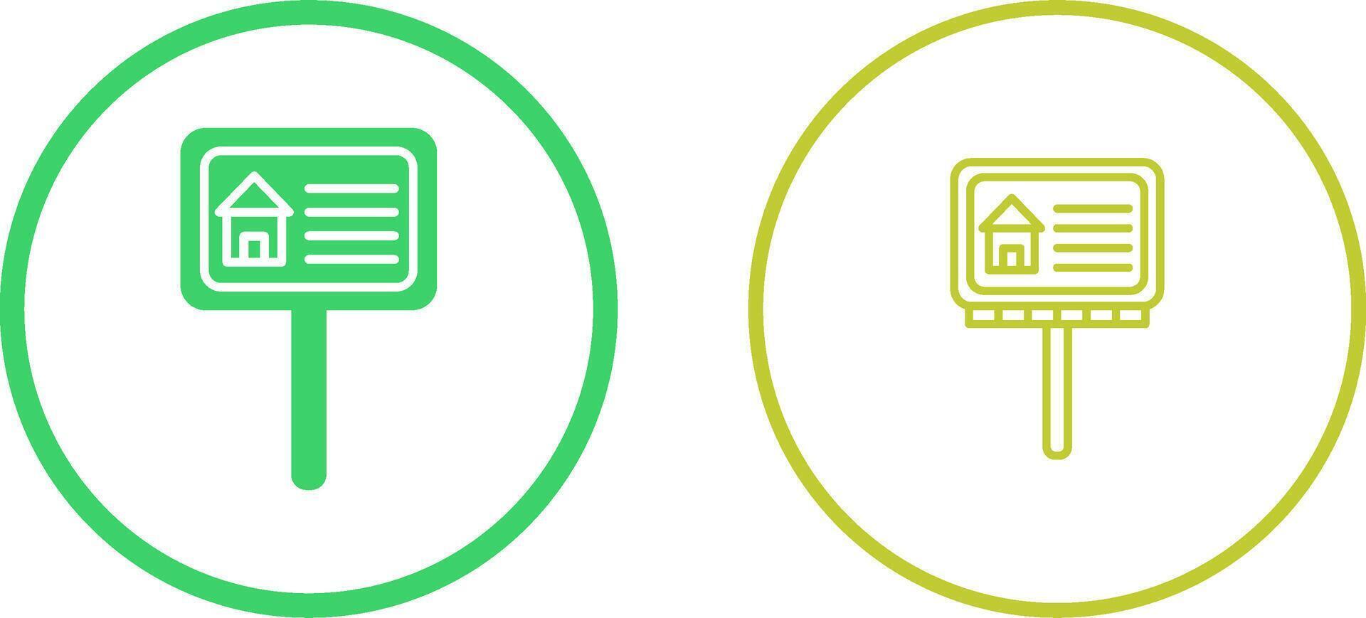 Billboard Vector Icon